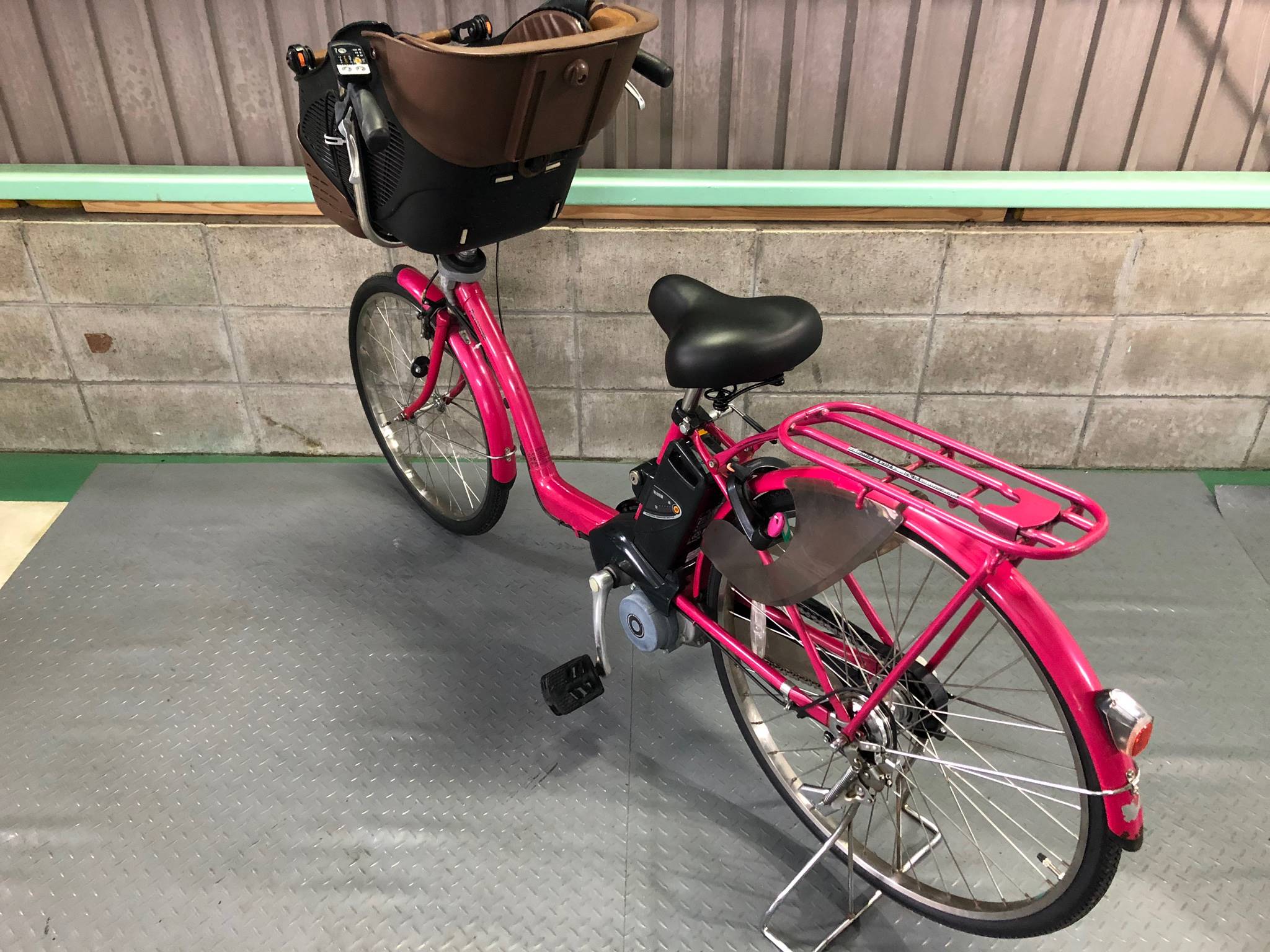 即納分まさまさ様専用　パナソニック　電動自転車　子供乗せ電動アシスト自転車　ピンク 自転車本体