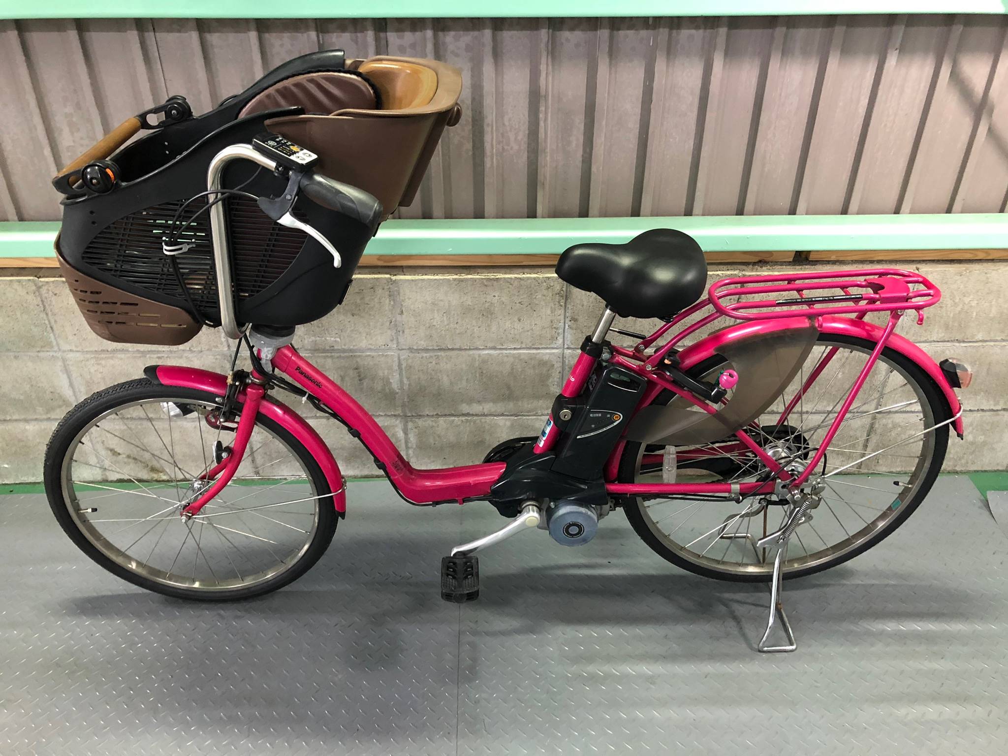 SOLD OUT】電動自転車 パナソニック ギュット ピンク 26インチ 子供 
