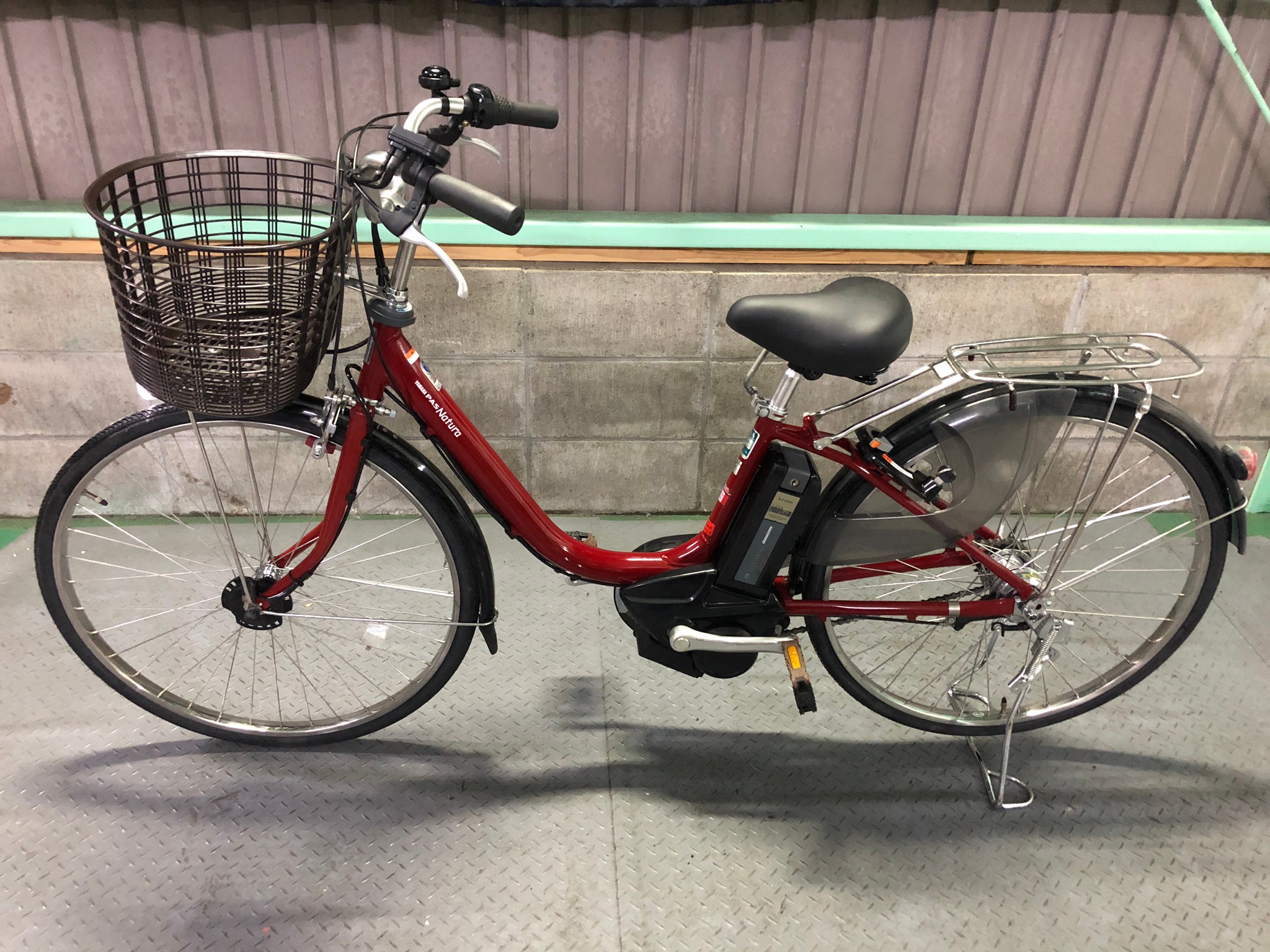 【SOLD OUT】電動自転車 ヤマハ PAS Natura 26インチ 6.6Ah 赤色 スタンダードタイプ | 国産・中古の激安電動