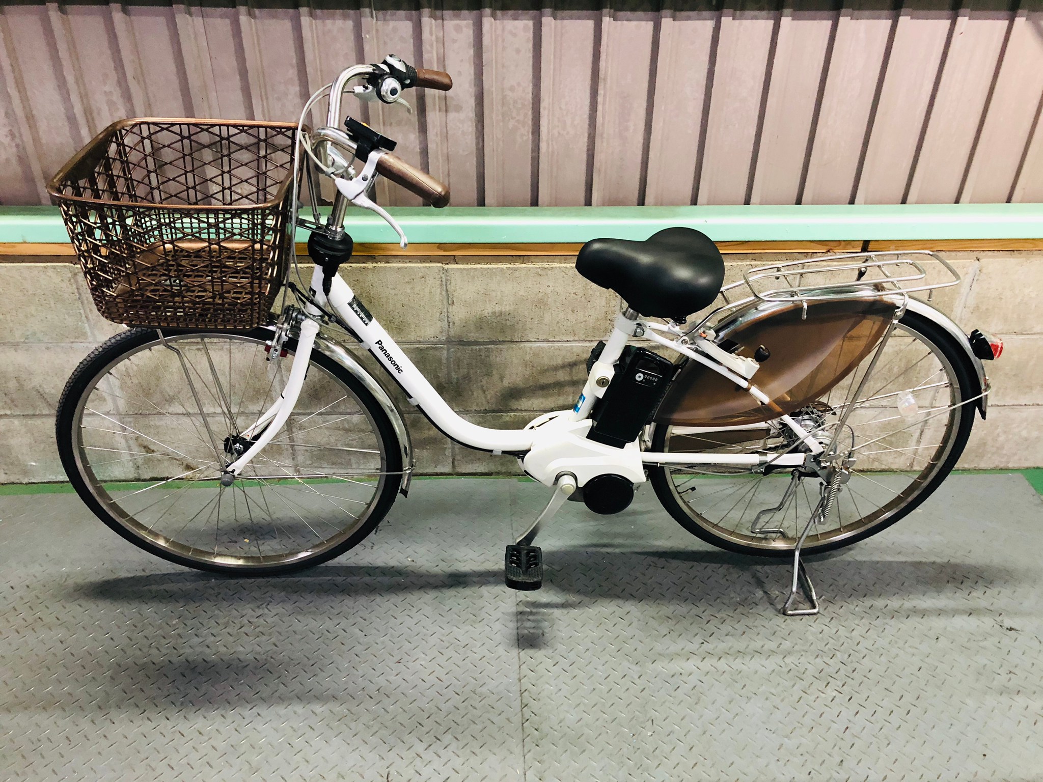 電動自転車 Panasonic ALFIT vivi グリーン 52 - 自転車本体