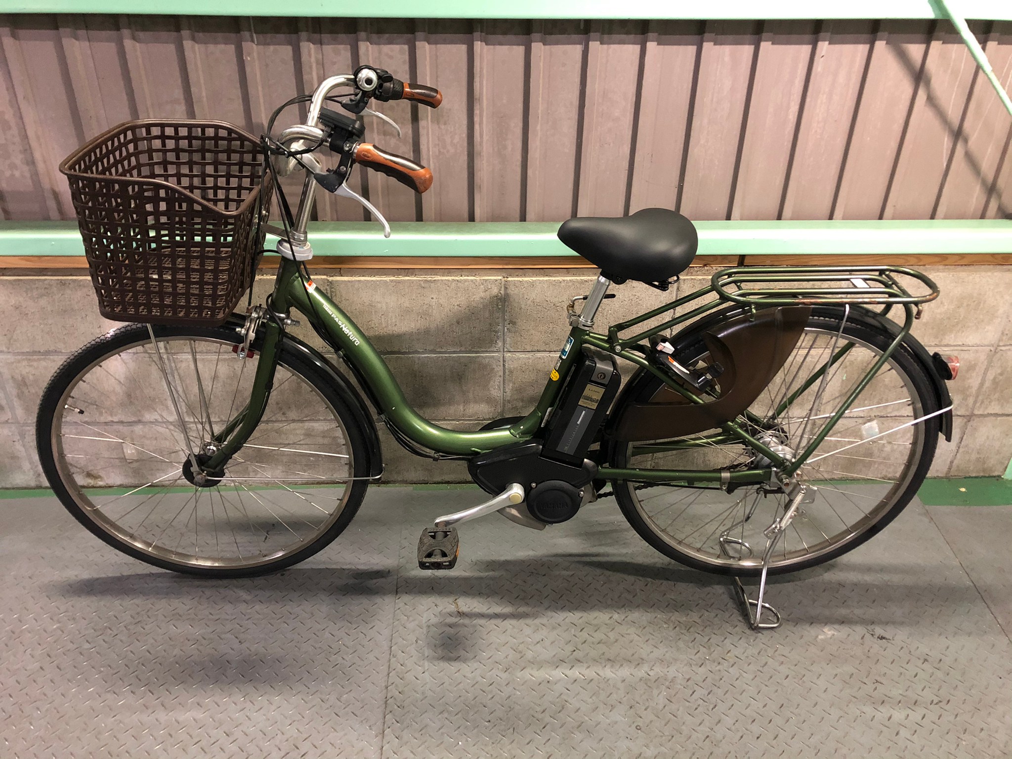 電動自転車 ヤマハ PAS グリーン - 通販 - gofukuyasan.com