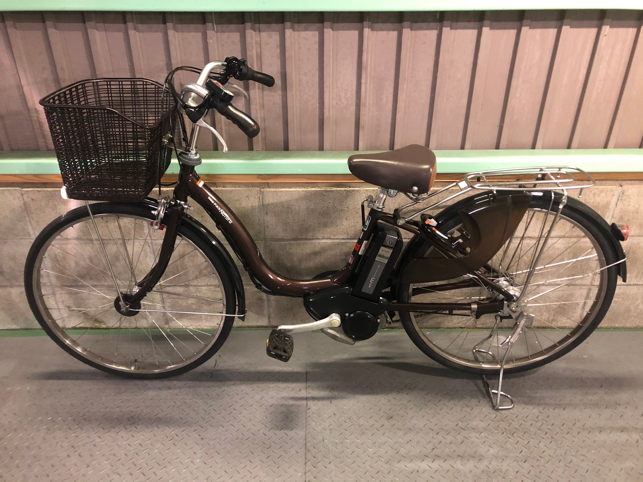 SOLD OUT】電動自転車 ヤマハ パスナチュラ 26インチ 6.6Ah ブロンズ