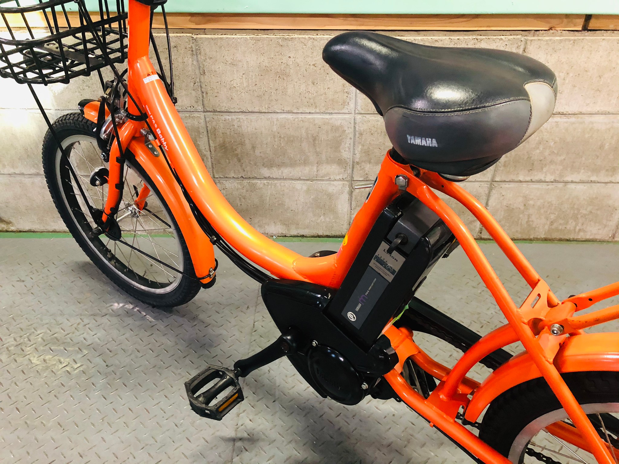 【SOLD OUT】電動自転車 ヤマハ PAS Babby 20インチ 6Ah オレンジ | 国産・中古の激安電動アシスト自転車を販売MIZO