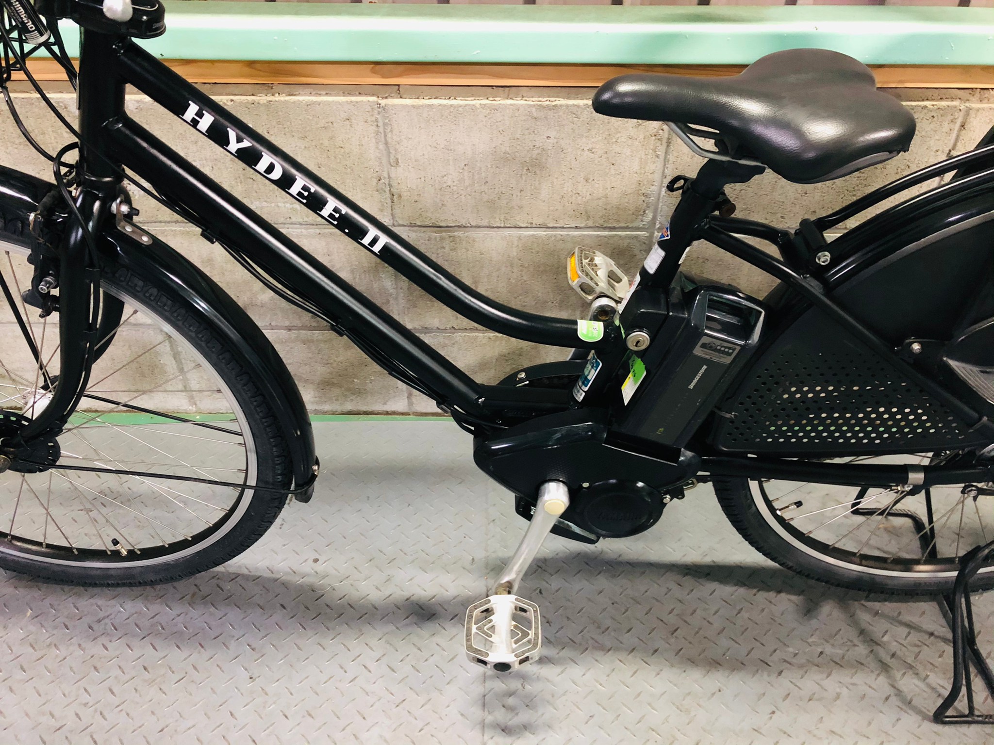 【SOLD OUT】電動自転車 ブリヂストン ハイディーⅡ 26インチ 子供乗せ 8.7Ah マットブラック 極上バッテリー | 国産・中古の