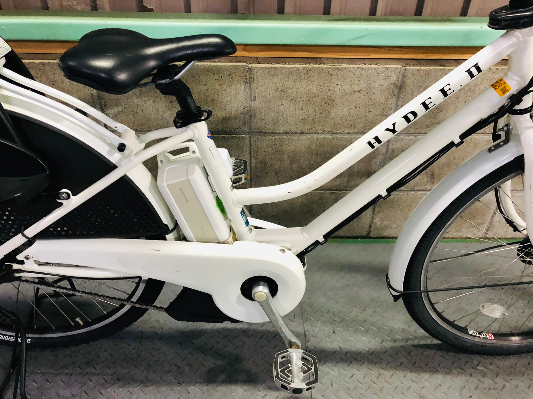 電動自転車 ブリヂストン HYDEE.Ⅱ 26インチ 子供乗せ 8.7Ah 白 | 国産・中古の激安電動アシスト自転車を販売MIZO COOL