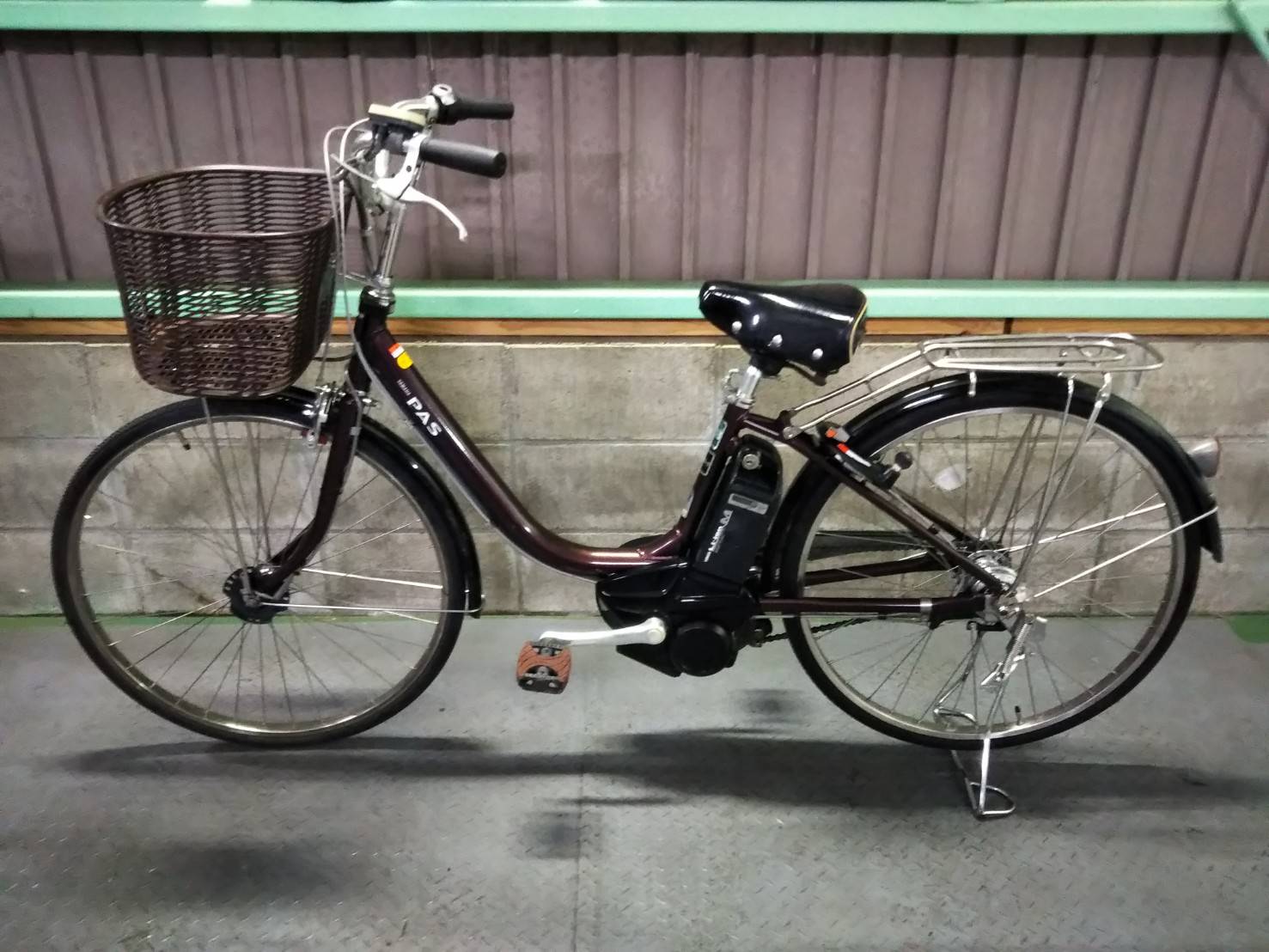 電動自転車 ヤマハ PAS パス 6Ah 茶 | 国産・中古の激安電動アシスト ...