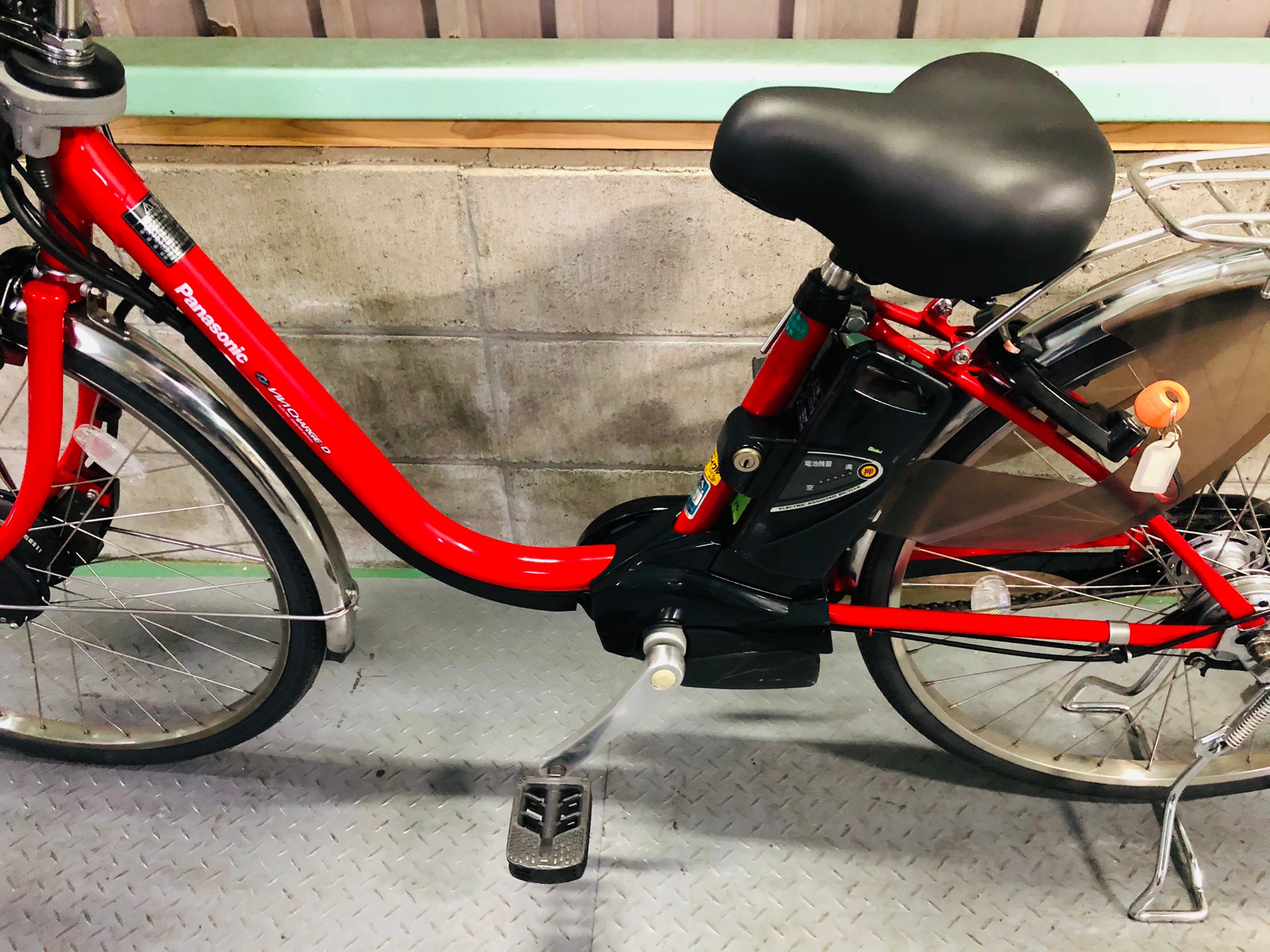 パナソニック電動自転車バッテリ 品番NKY536B02 容量12Ah長押し４点灯