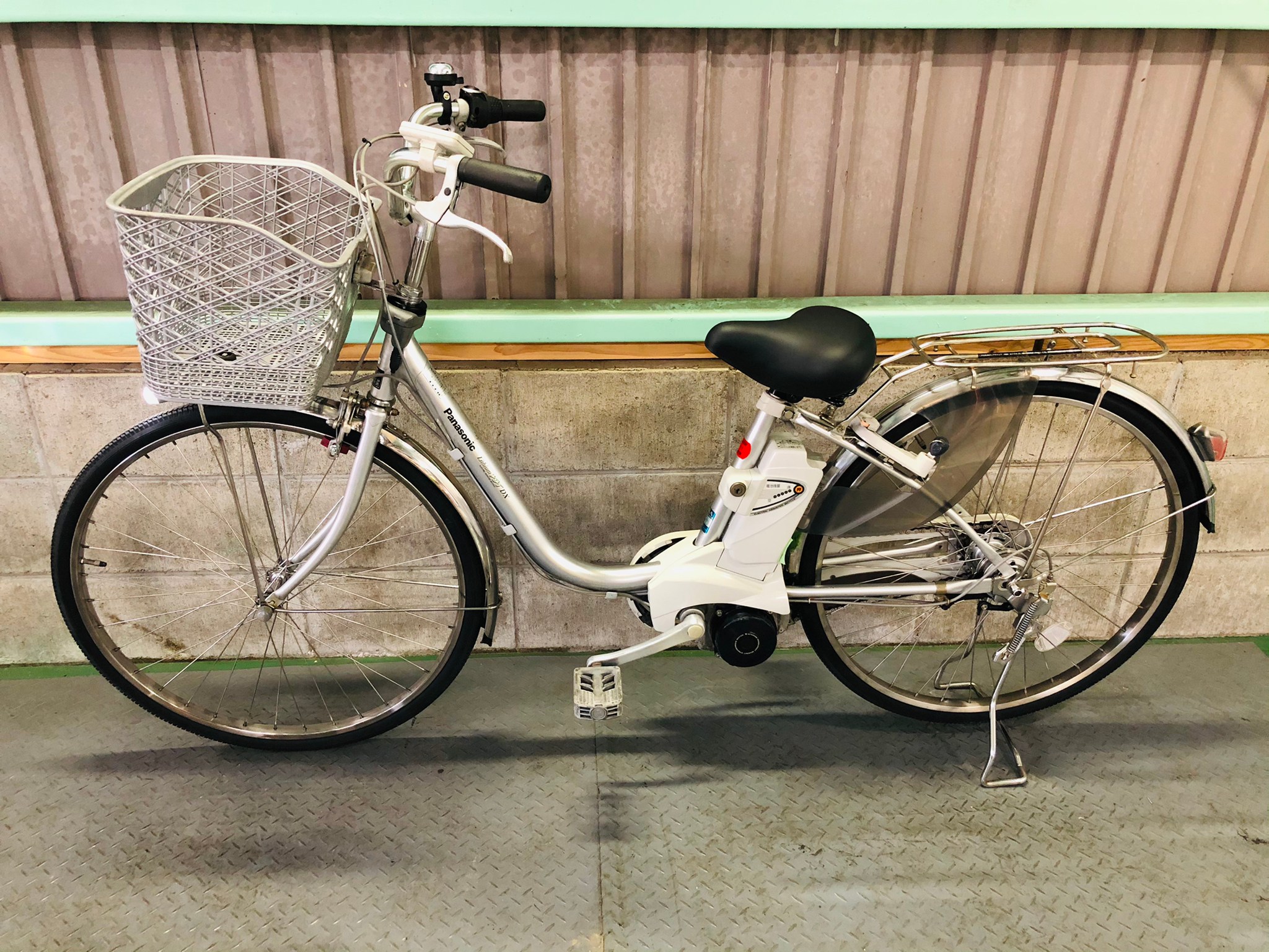 電動自転車 Panasonic Lithium vivi DX シルバー - 自転車本体