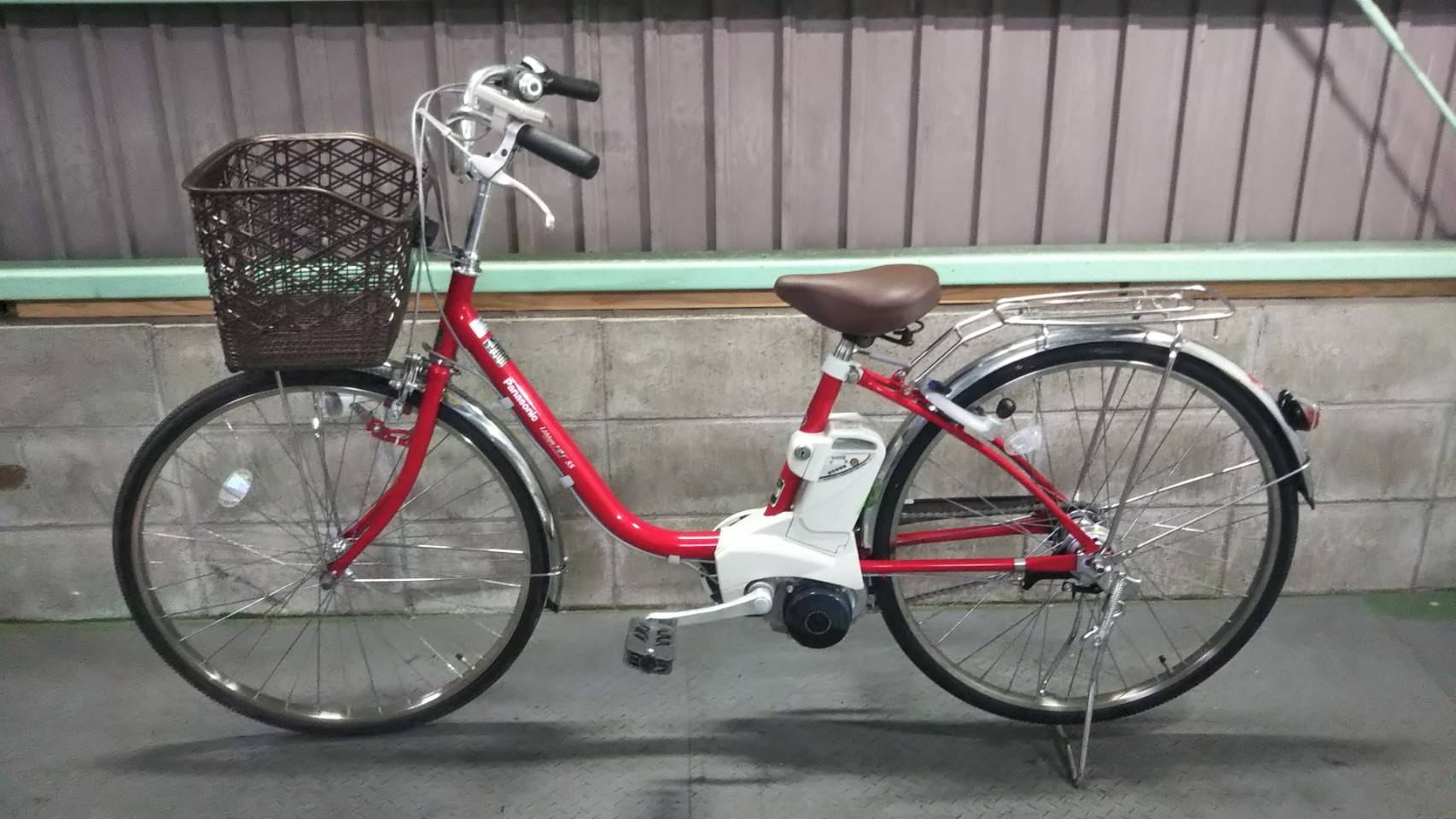 日/祝も発送 Panasonic vivi アシスト自転車 2018モデル 赤色 
