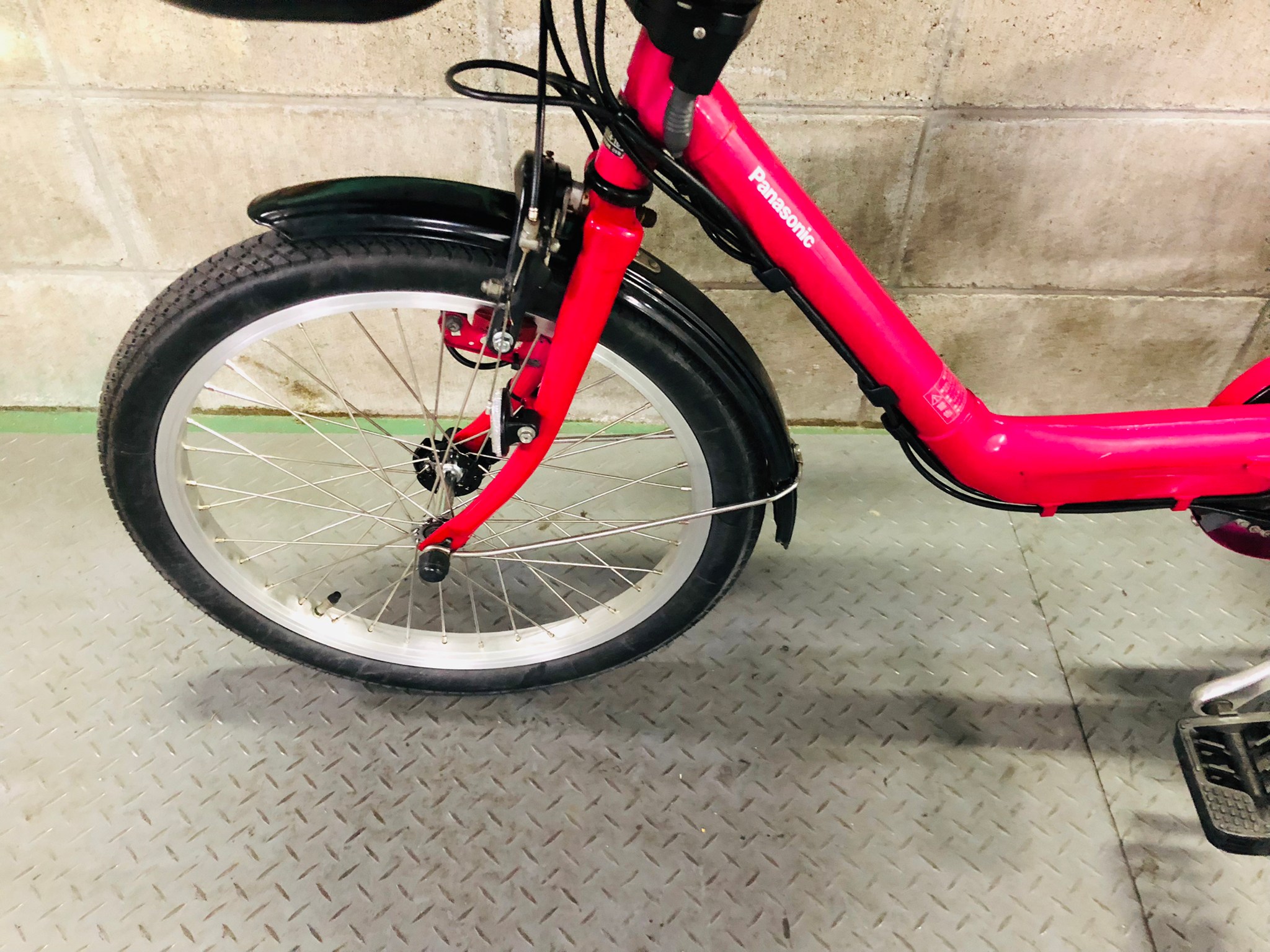 SOLD OUT】電動自転車 パナソニック GYUTTO ピンク 20インチ 前後子供 