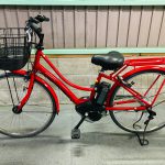 【SOLD OUT】電動自転車　ヤマハ　PAS ami　26インチ　8.7Ah　レッド　タイヤ前後新品