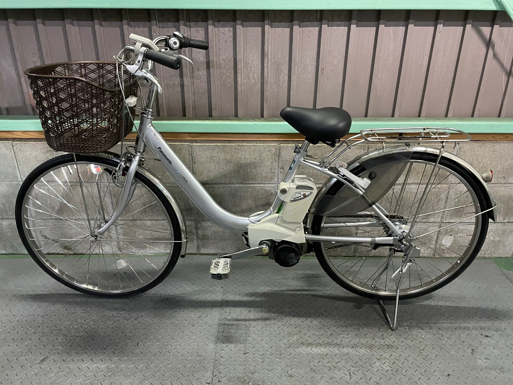 電動自転車 Panasonic Lithium vivi NX シルバー 74 - 自転車本体