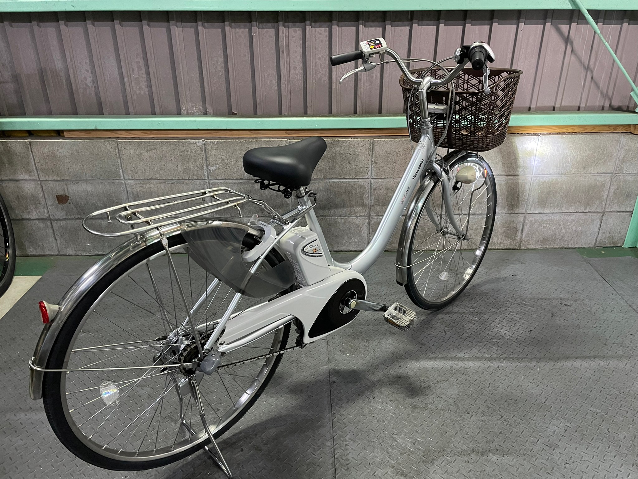 電動自転車 Panasonic Lithium シルバー 47 vivi NX 自転車本体 | d