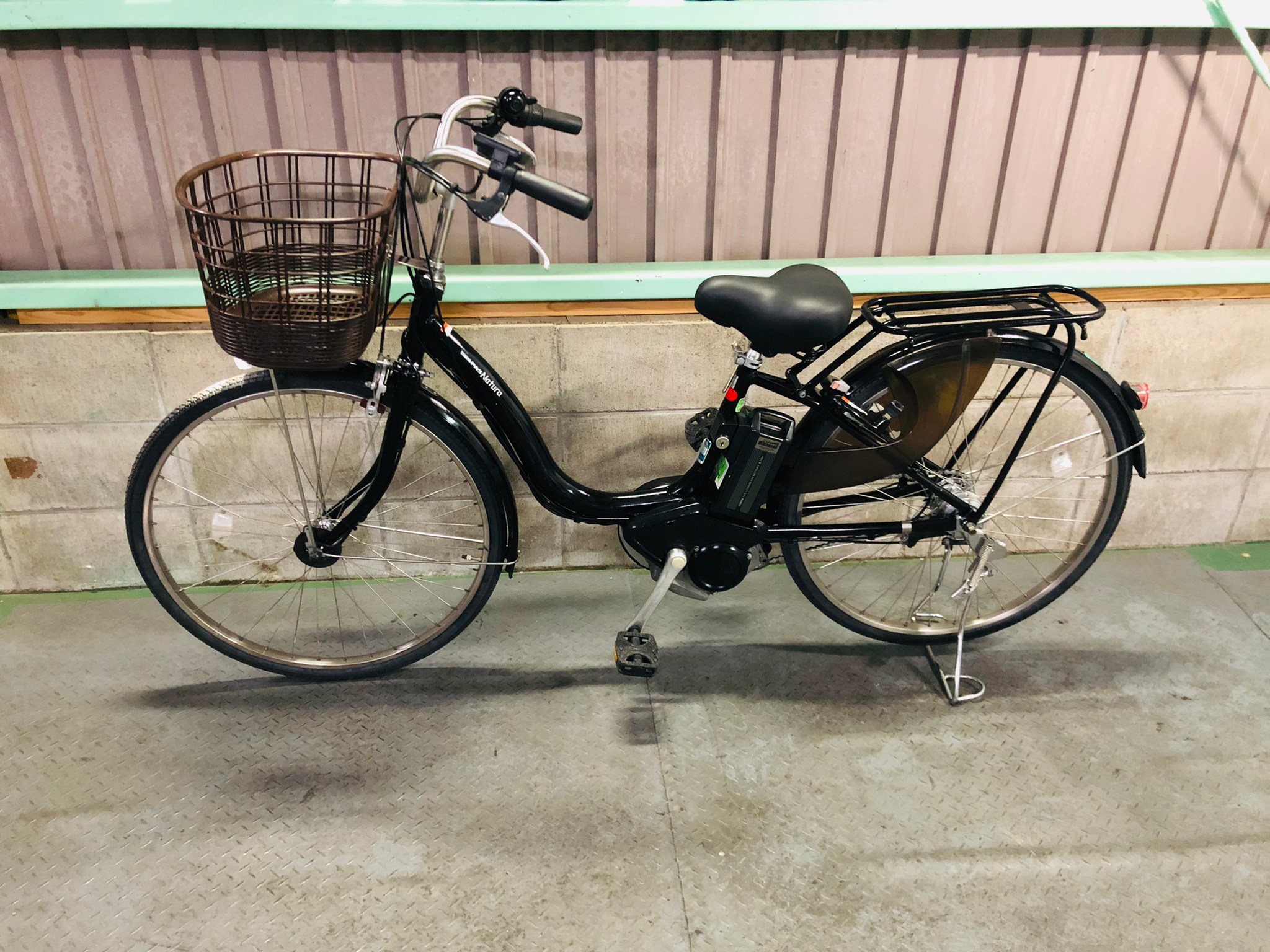 電動自転車 ヤマハ パスナチュラ 26インチ 8.7ah パワフル 黒色 | www