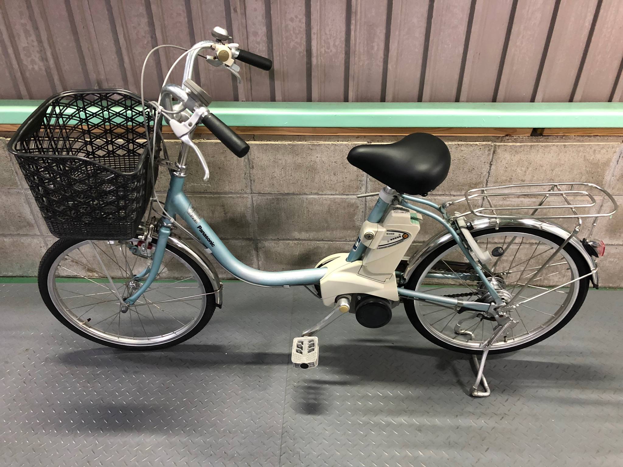 SOLD OUT】電動自転車 パナソニック リチウムビビ ミニ ライトブルー ...