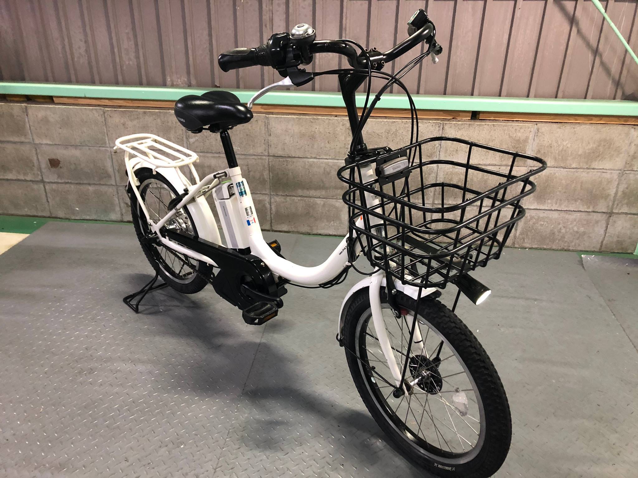 ト送料込 5275 電動自転車ヤマハ子供のせ 20インチ ハイクオリティ