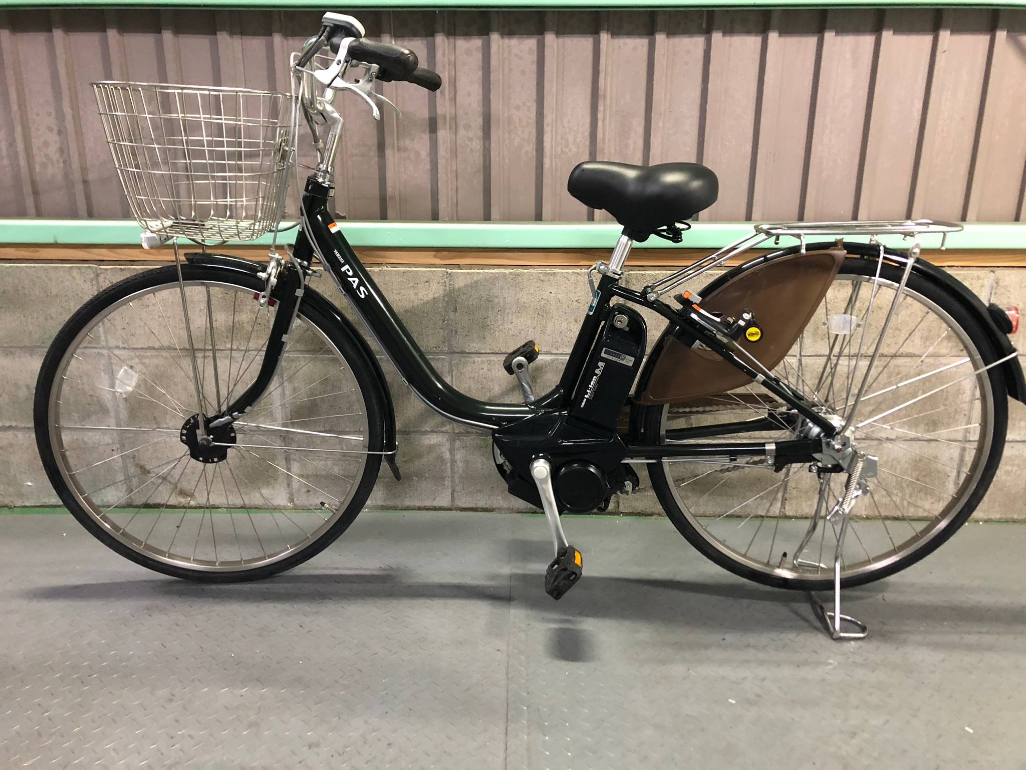 電動自転車 YAMAHA PAS Li-ion グリーン 45-