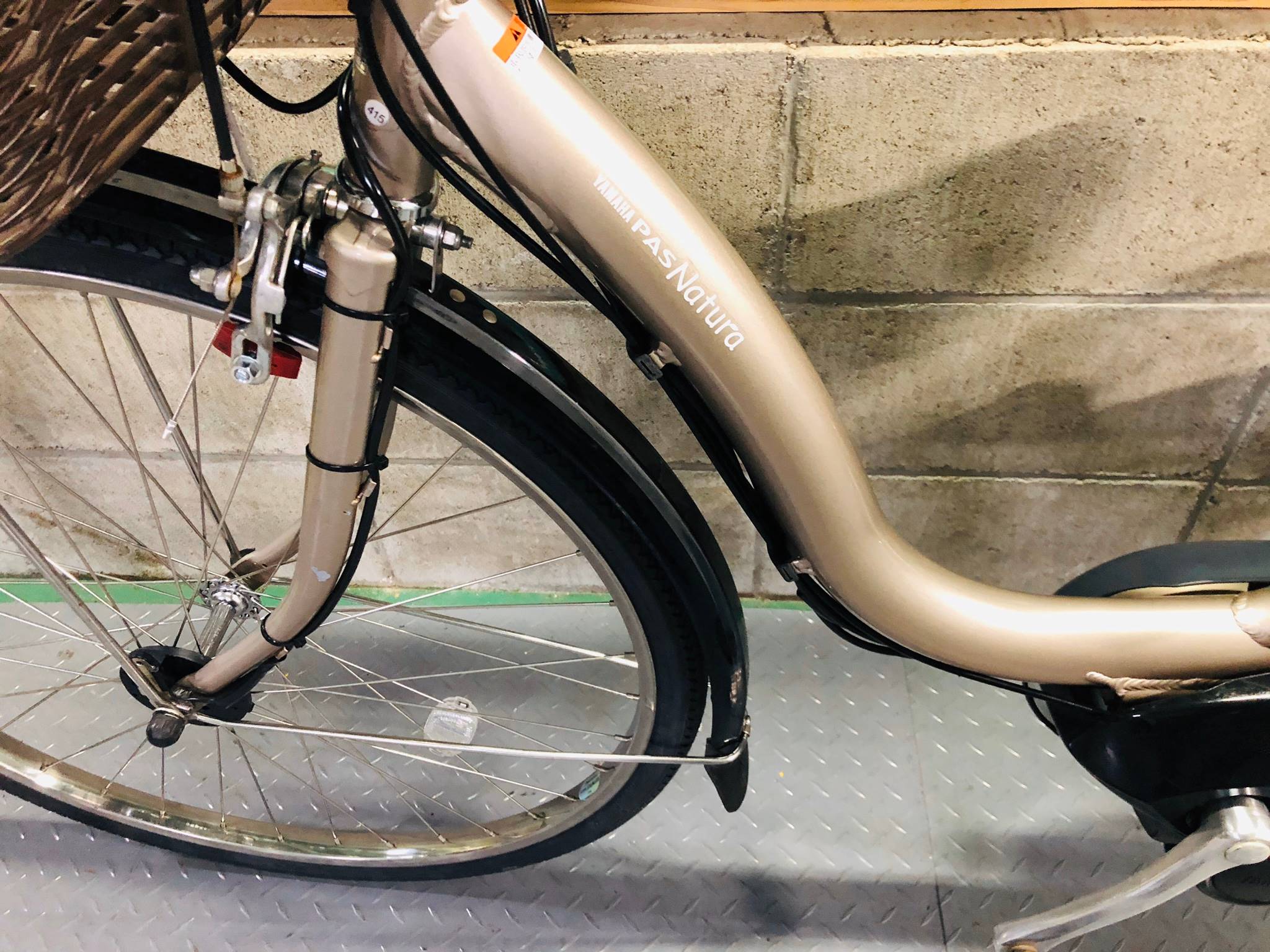 SOLD OUT】電動自転車 YAMAHA PAS ナチュラ ２６インチ ゴールド 8.7ah 