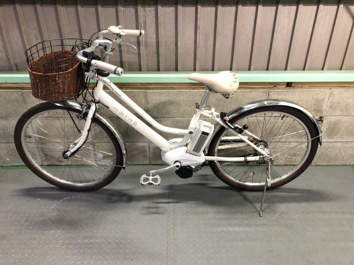 電動自転車 ヤマハ パス ミーナ 26インチ - 東京都の自転車