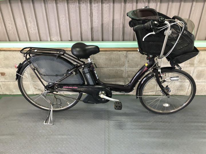 SOLD OUT】電動自転車 ブリヂストン アンジェリーノ 子供乗せ 3人乗り 