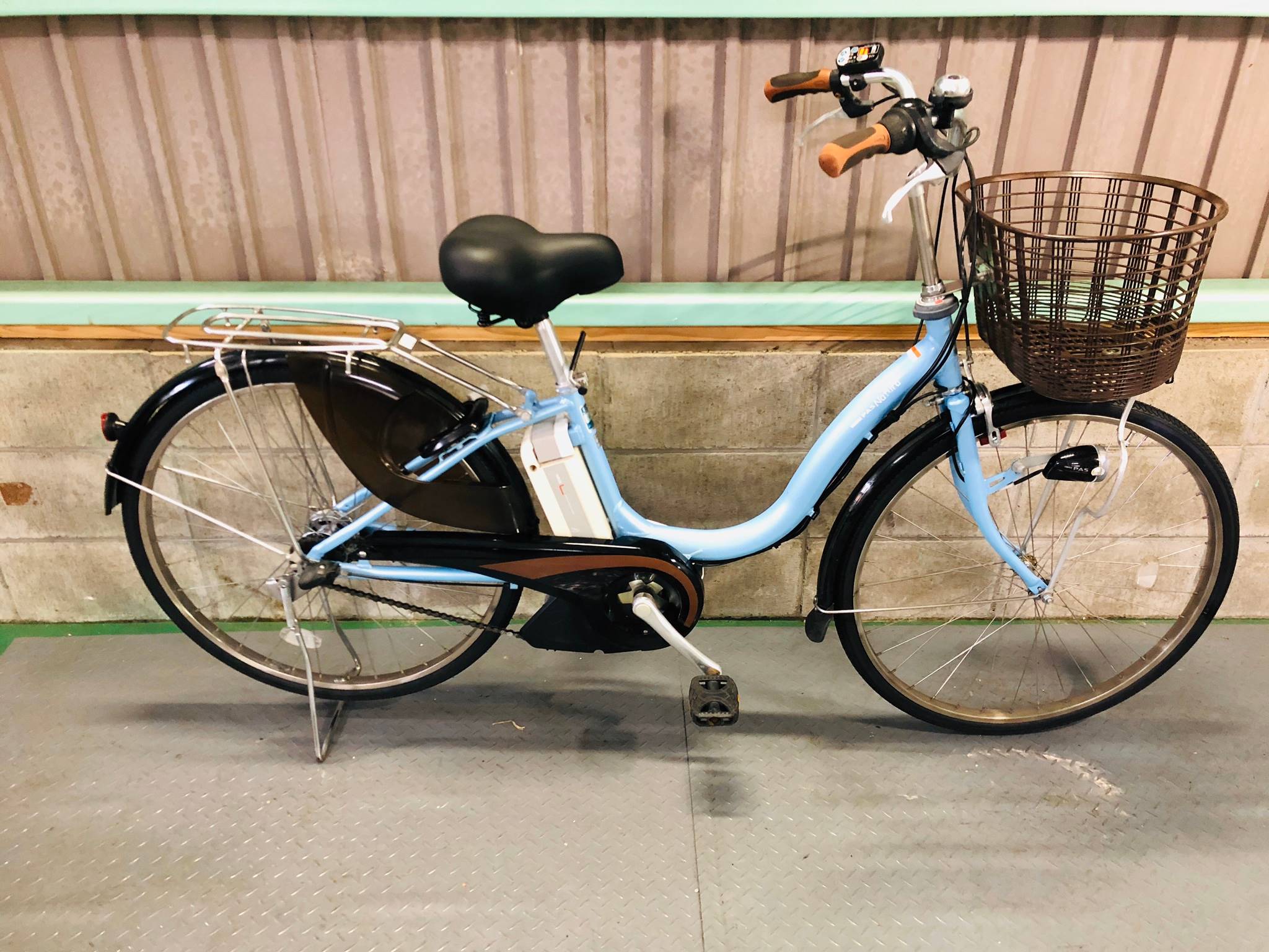 電動自転車 YAMAHA PAS ブルー-