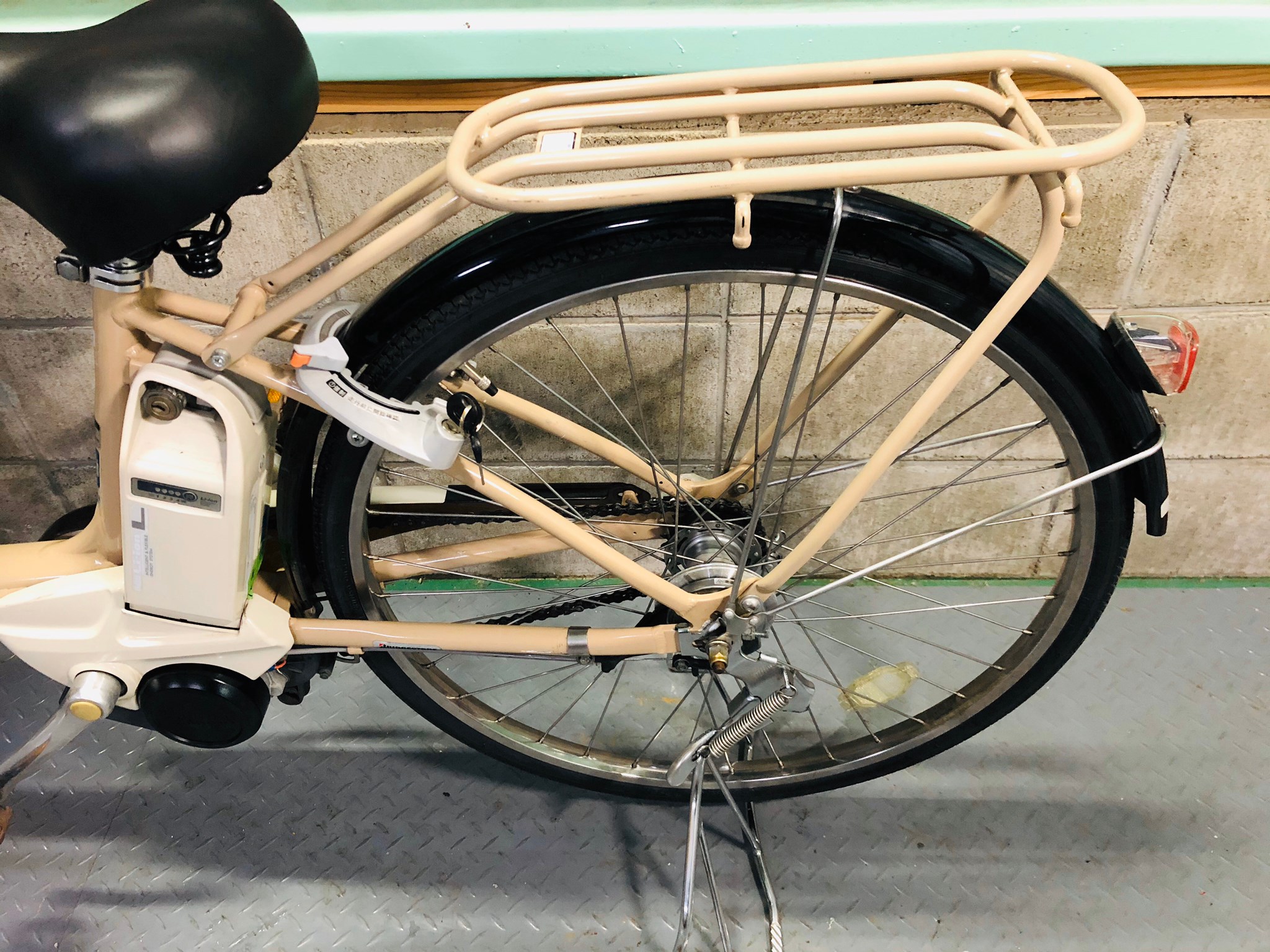 【SOLD OUT】電動自転車 ブリヂストン アンジェリーノ 7.6Ah ベージュ | 国産・中古の激安電動アシスト自転車を販売MIZO