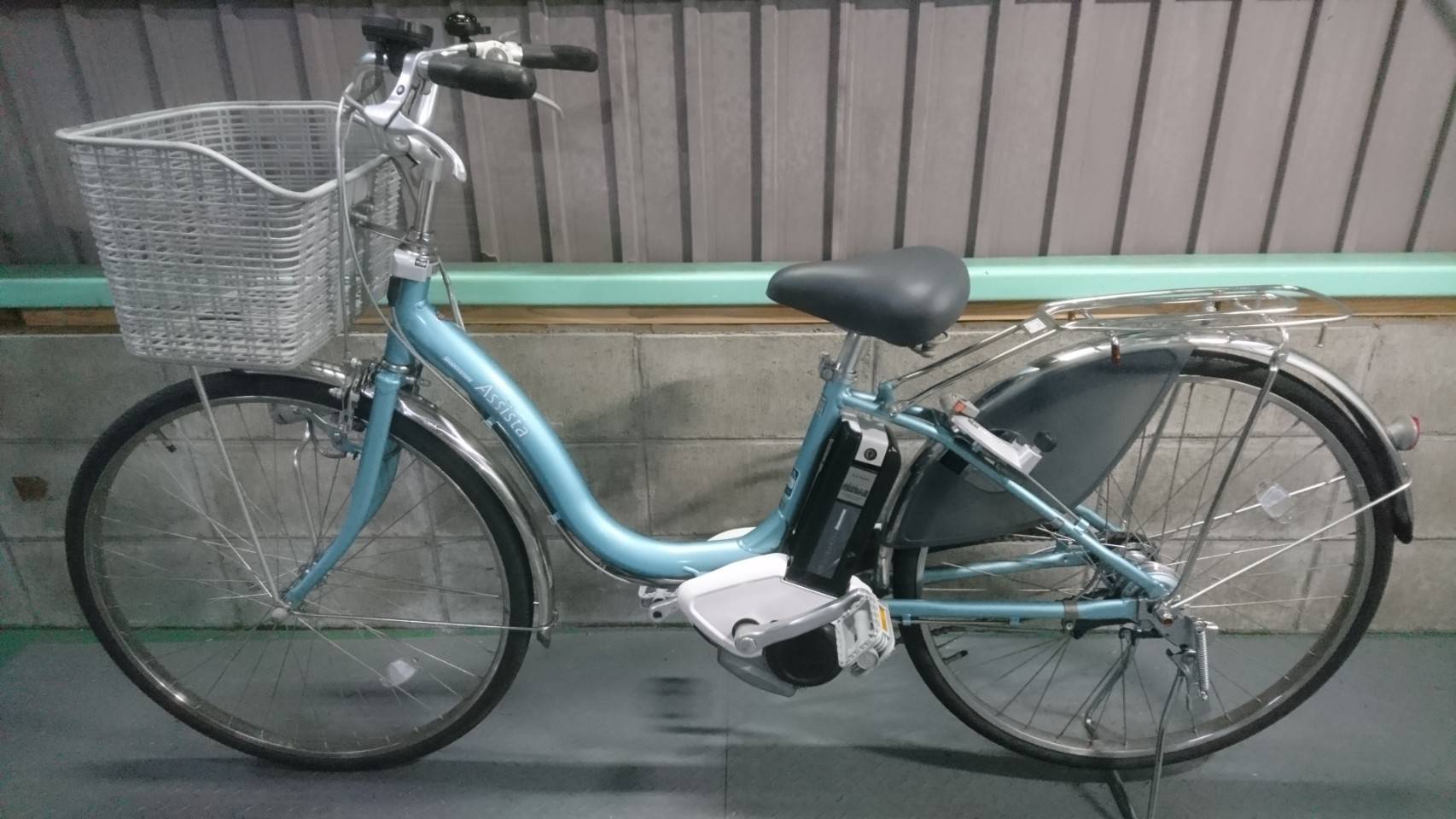 SOLD OUT】電動自転車 ブリヂストン Assista アシスタ 水色 26インチ ６Ah | 国産・中古の激安電動アシスト自転車を販売MIZO  COOL（ミゾクール）