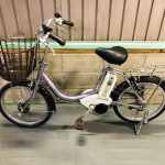 【SOLD OUT】電動自転車　ヤマハ　PAS コンパクト　20インチ　６Ah　薄むらさき