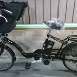 【SOLD OUT】電動自転車　パナソニック Gyutto ギュット　子供乗せ　20インチ　黒