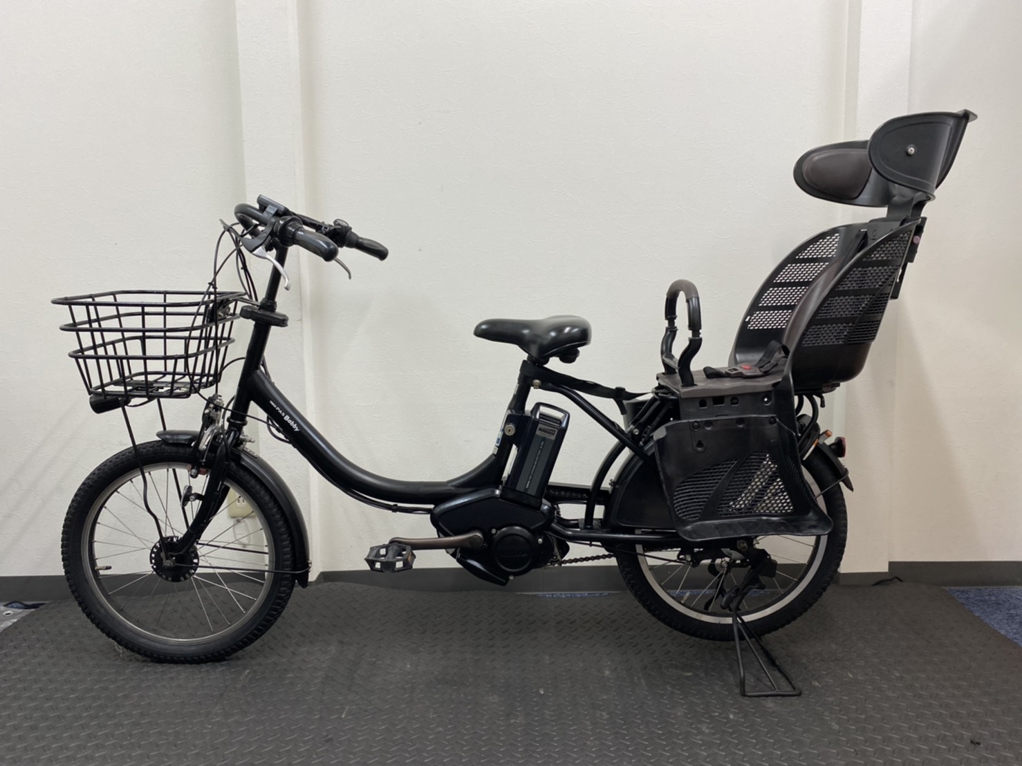 【SOLD OUT】電動自転車 ヤマハ パスバビー 20インチ 子供乗せ 8.7Ah 黒 | 国産・中古の激安電動アシスト自転車を販売MIZO