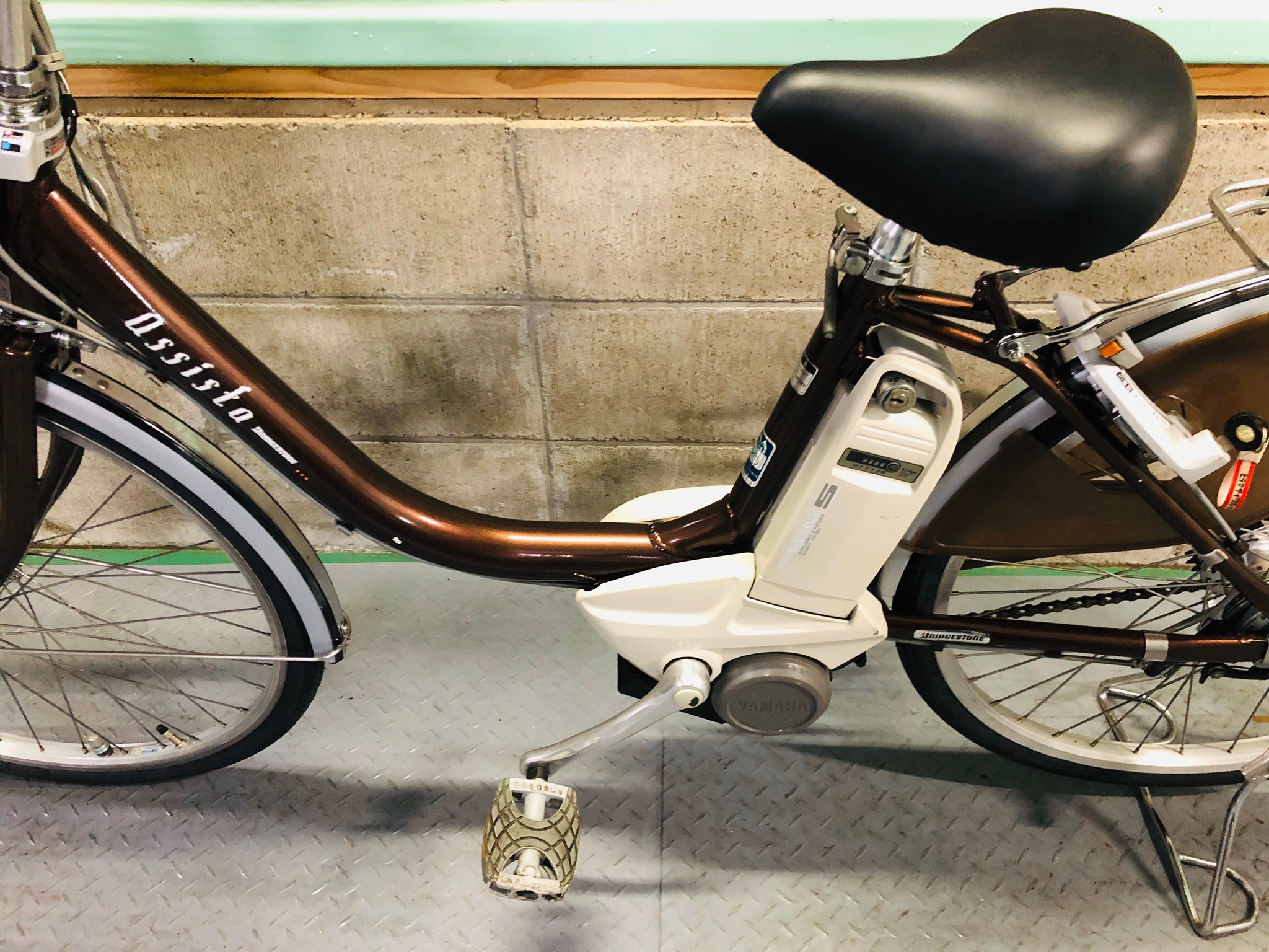 【SOLD OUT】電動自転車 ブリヂストン Assista アシスタ 24インチ ブラウン | 国産・中古の激安電動アシスト自転車を販売
