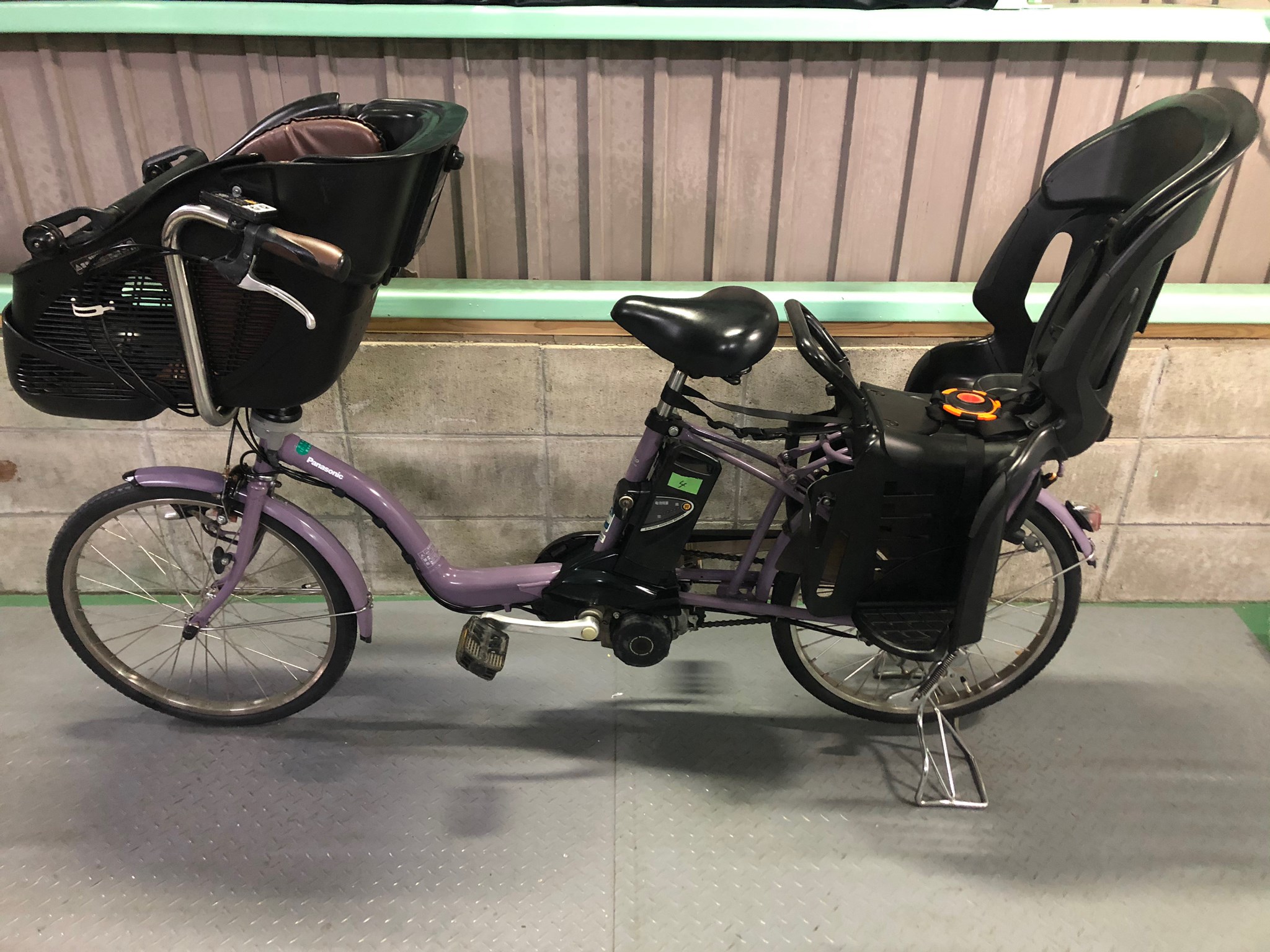 新作送料無料 4688 高容量12Ah 電動自転車パナソニック子供乗せ 20