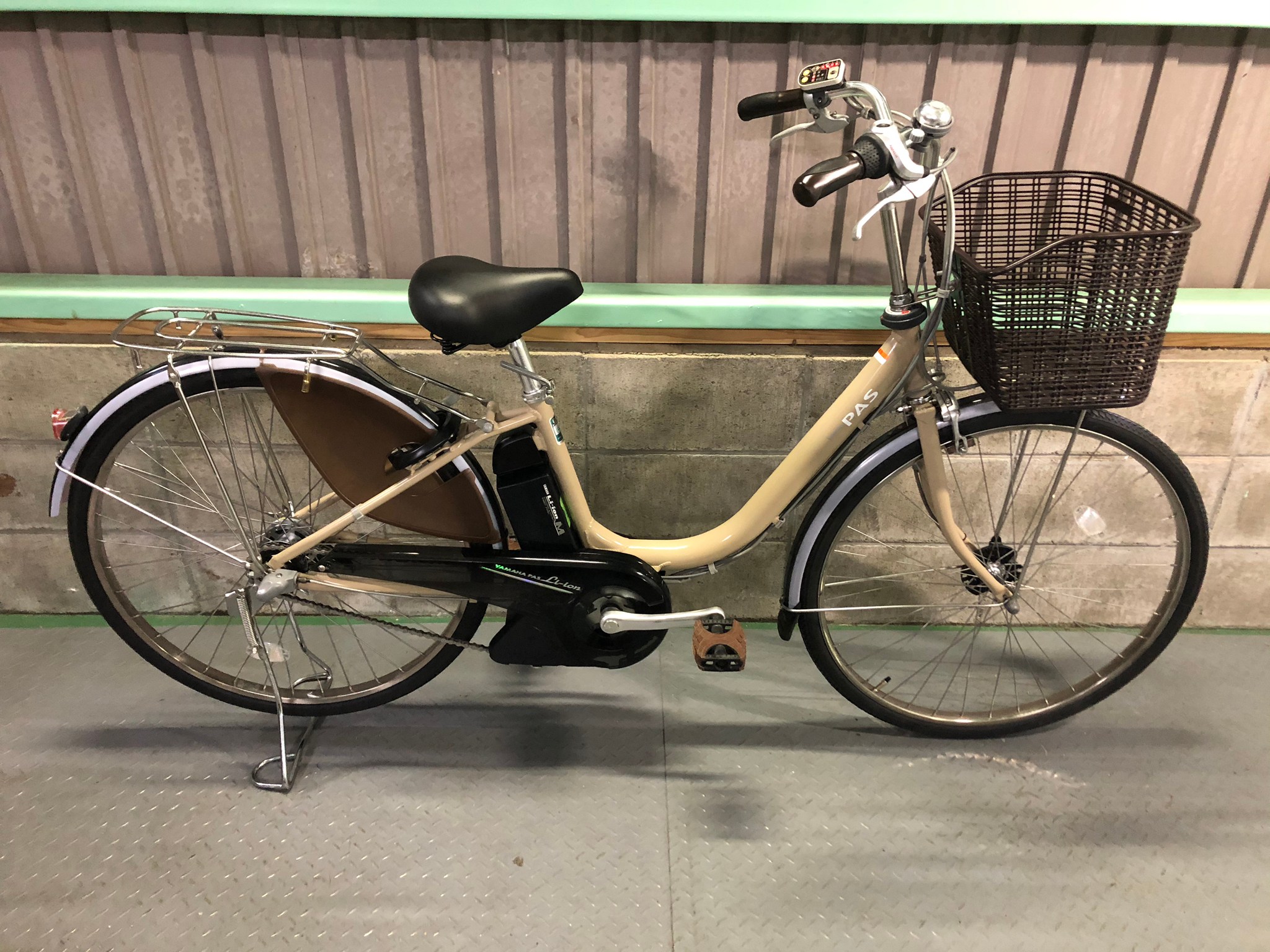 【SOLD OUT】電動自転車 ヤマハ PAS パス 6Ah ベージュ | 国産・中古の激安電動アシスト自転車を販売MIZO COOL（ミゾクール）