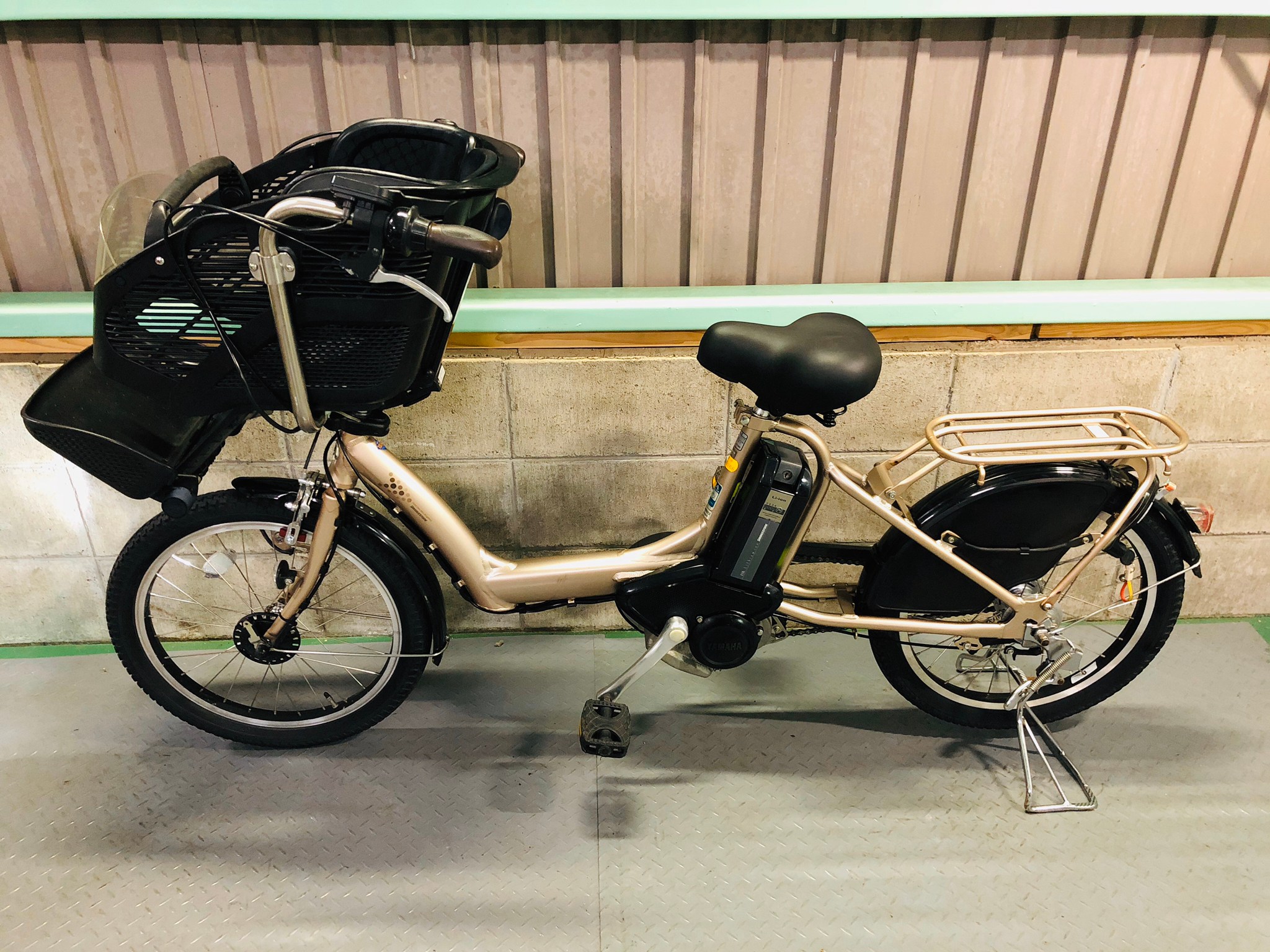 【SOLD OUT】電動自転車 ブリヂストン アンジェリーノ 20インチ 大容量8.9Ah ゴールド | 国産・中古の激安電動アシスト自転車を