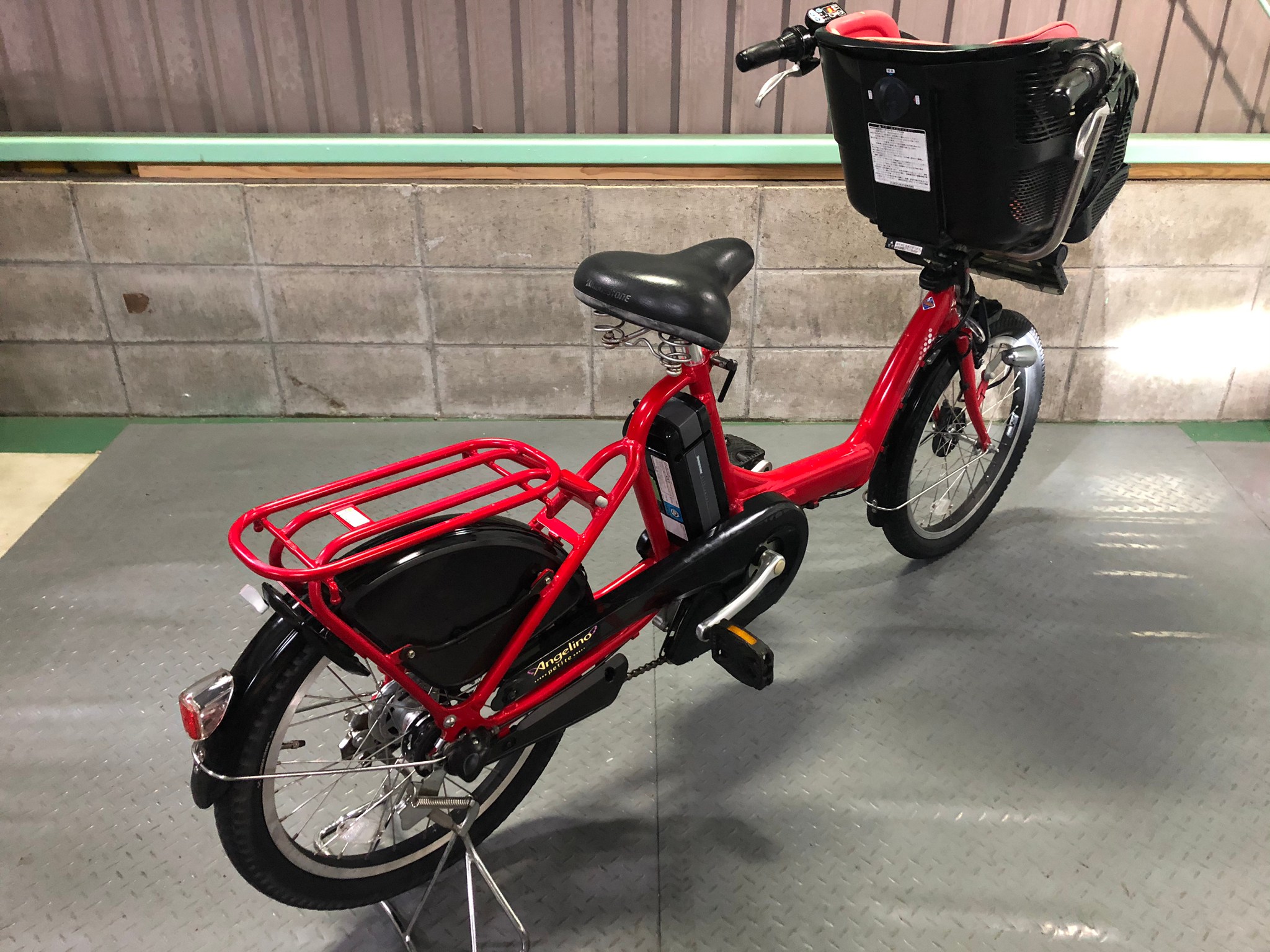 SOLD OUT】電動自転車 ブリヂストン アンジェリーノ 20インチ 子供乗せ 