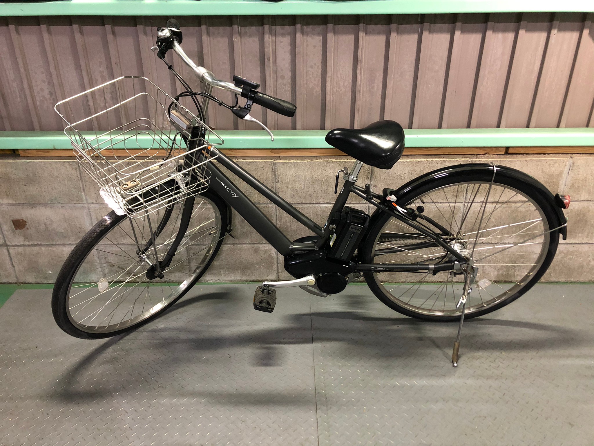 SOLD OUT】電動自転車 ヤマハ PAS CITY 27インチ 大容量8.7Ah ダーク ...