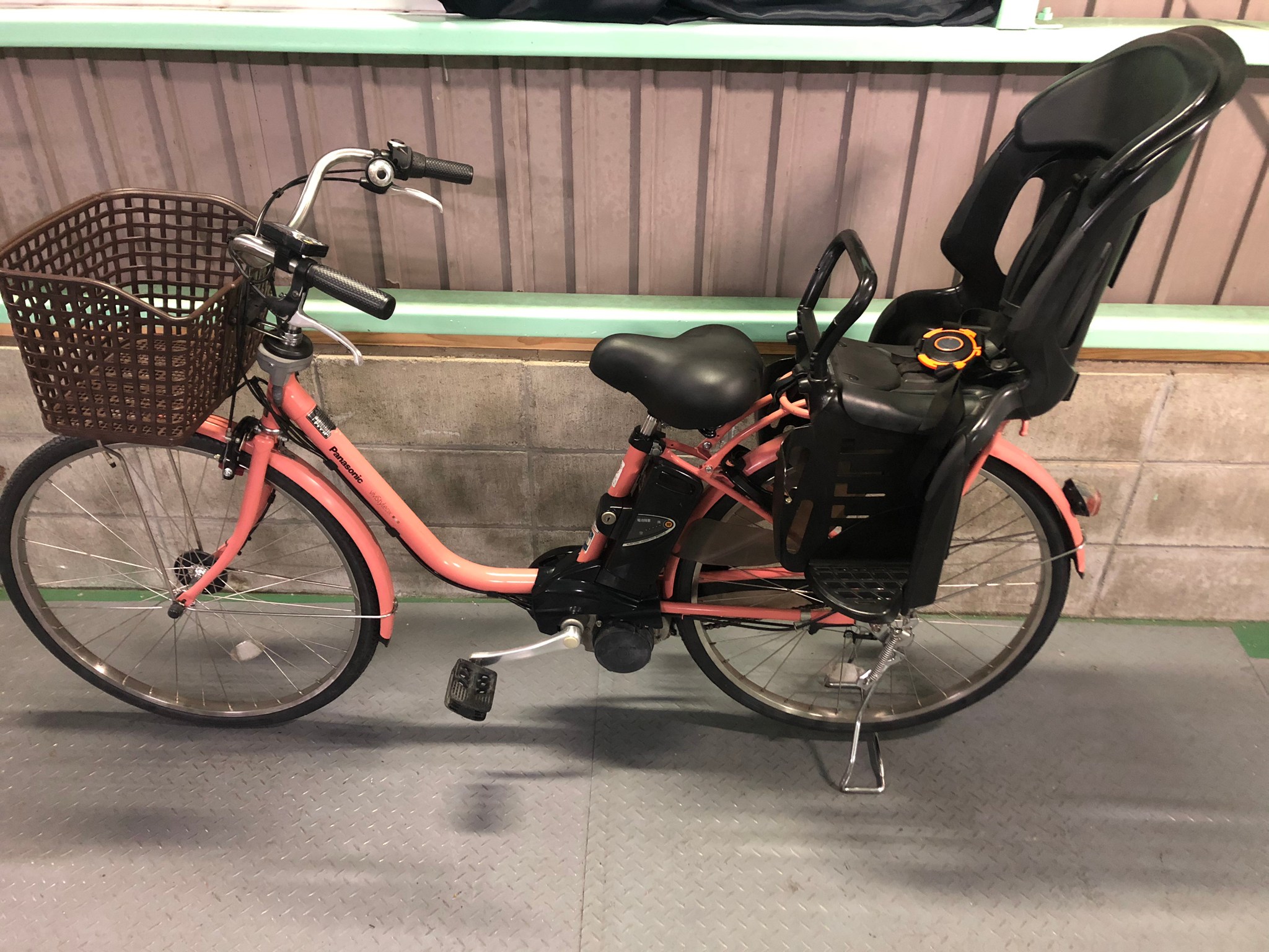 前子供乗せ電動自転車 Panasonic Gyutto mini 3人乗り対応☆ - 自転車