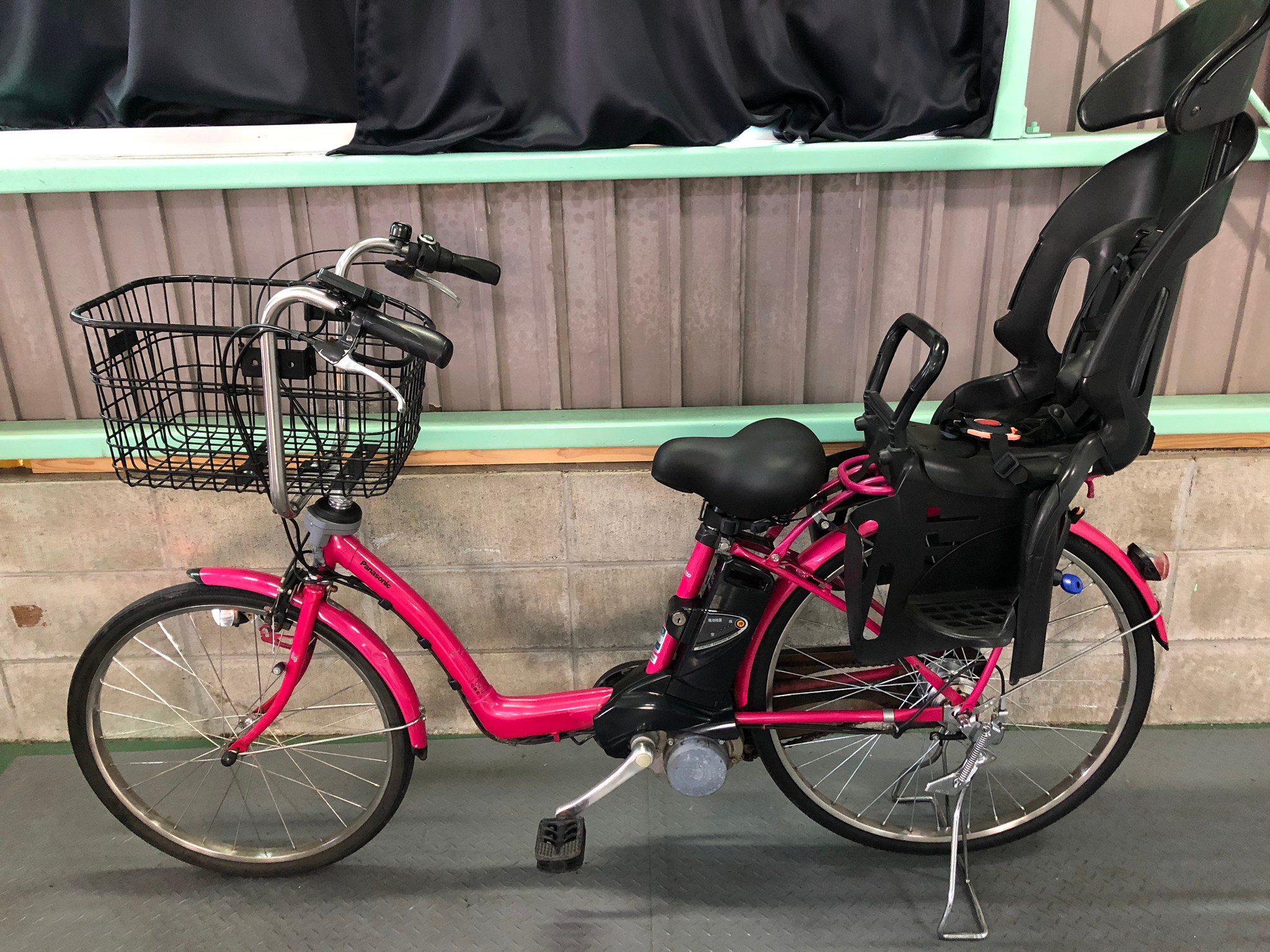 引取り価格】 子供乗せ電動自転車 Panasonic Gyutto ピンク - 自転車本体