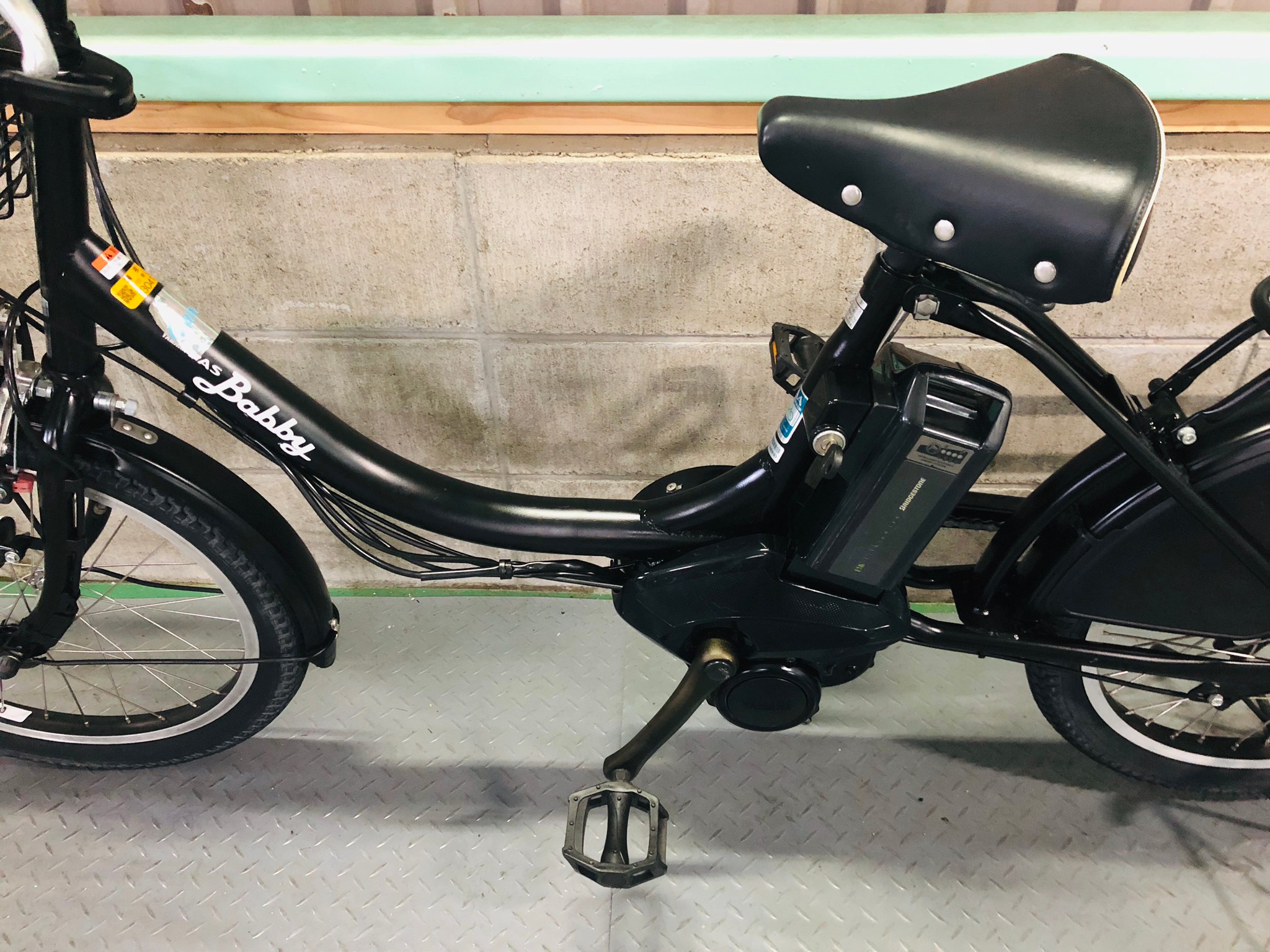 【SOLD OUT】電動自転車 ヤマハ PAS Babby 20インチ 3人乗り適合 8.7Ah 黒 | 国産・中古の激安電動アシスト自転車を