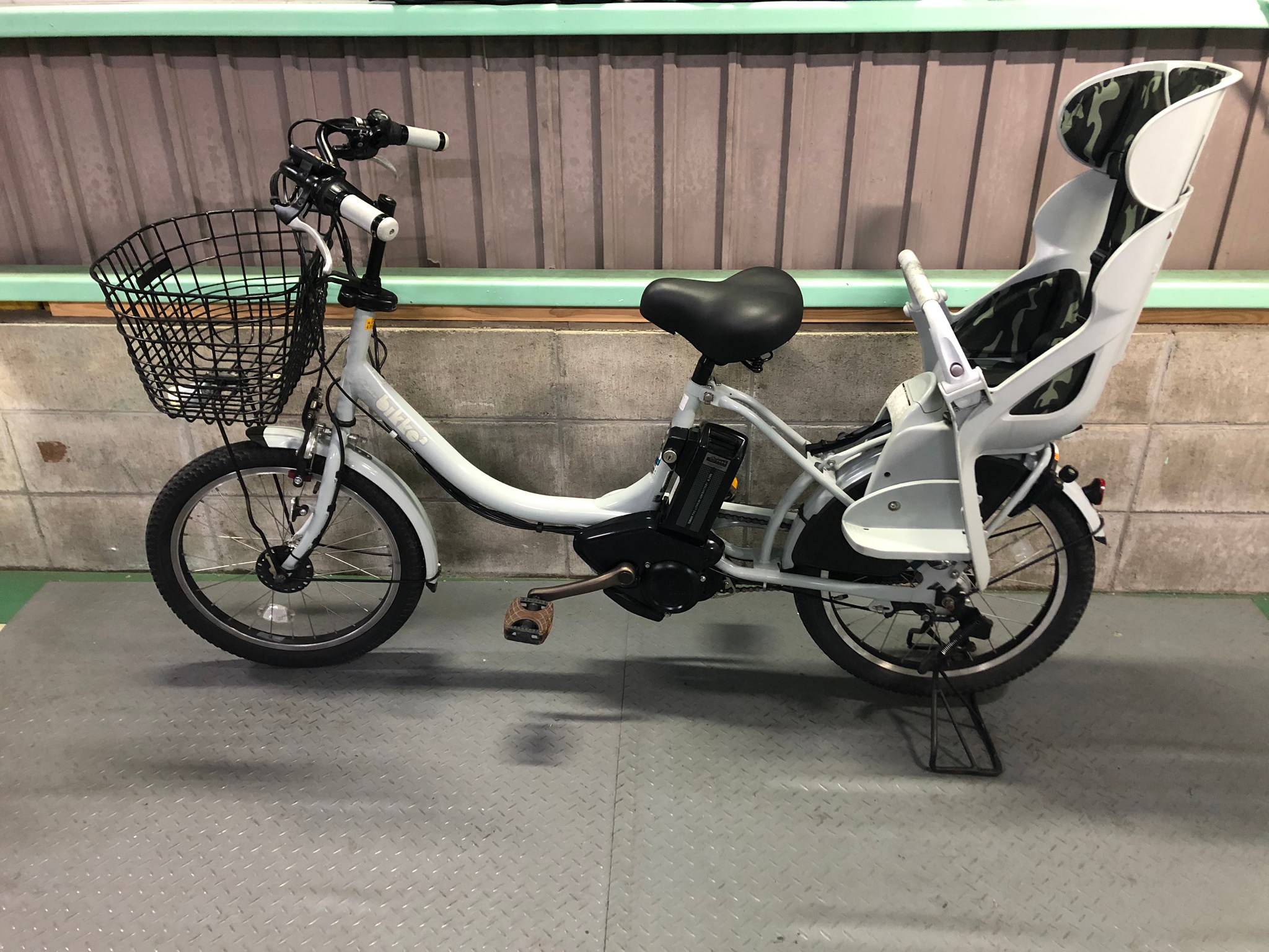 SOLD OUT】電動自転車 ブリヂストン bikke2 20インチ 子供乗せ 8.7Ah 