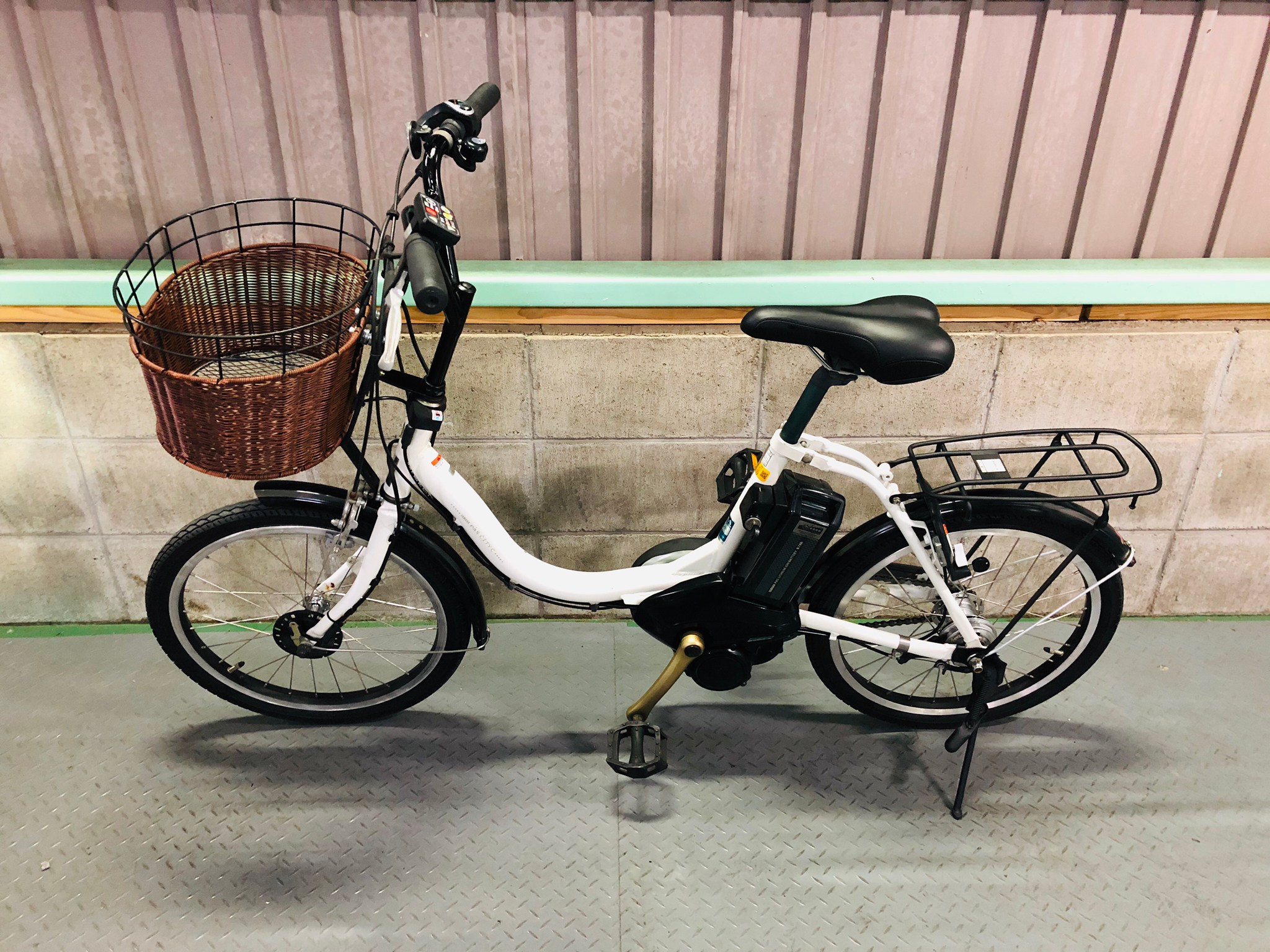SOLD OUT】電動自転車 ヤマハ PAS CITY C 前後20インチ 大容量8.7Ah ...