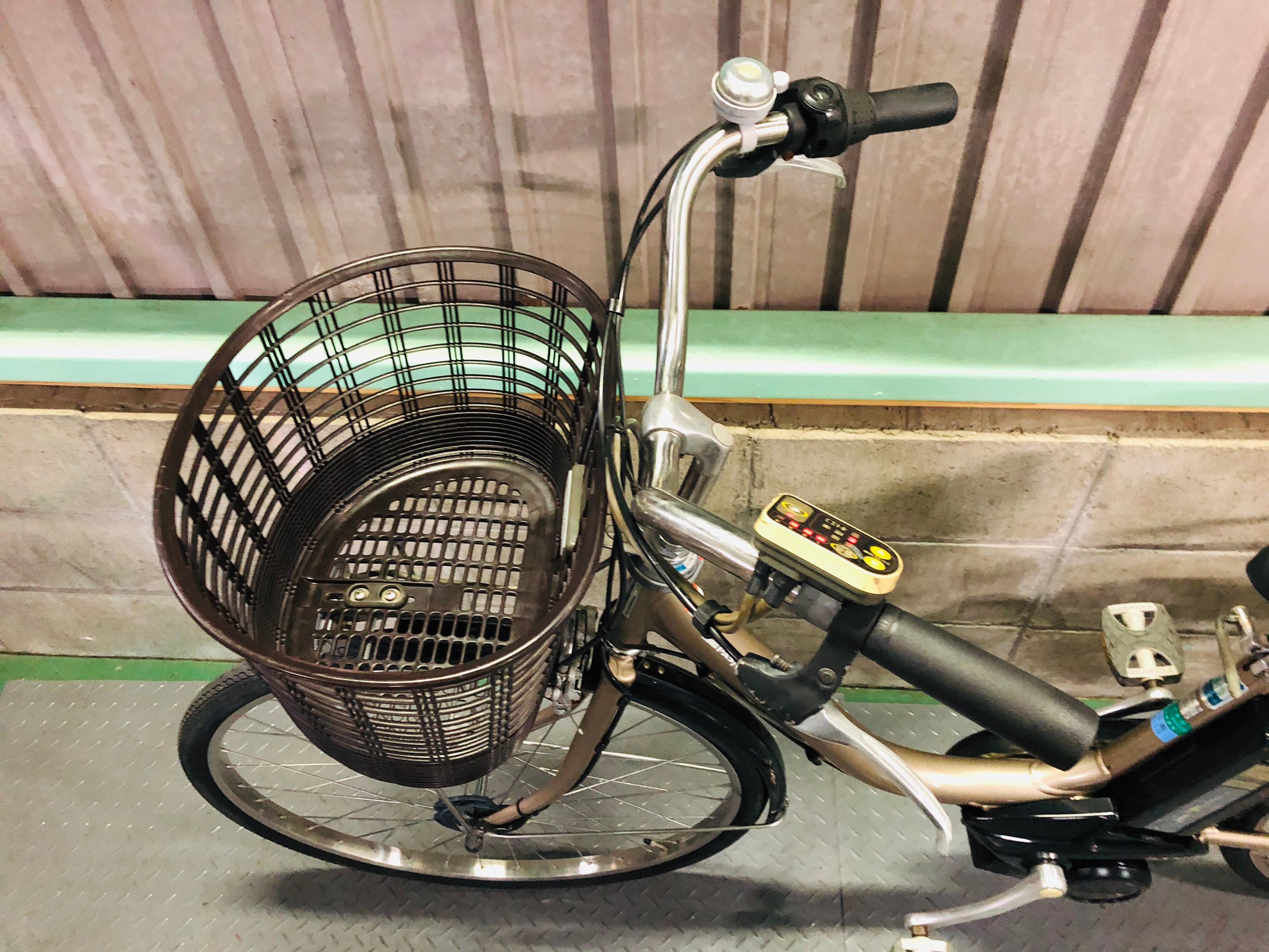 SOLD OUT】電動自転車 ヤマハ PAS Natura ４Ah ゴールド ライトタイプ 