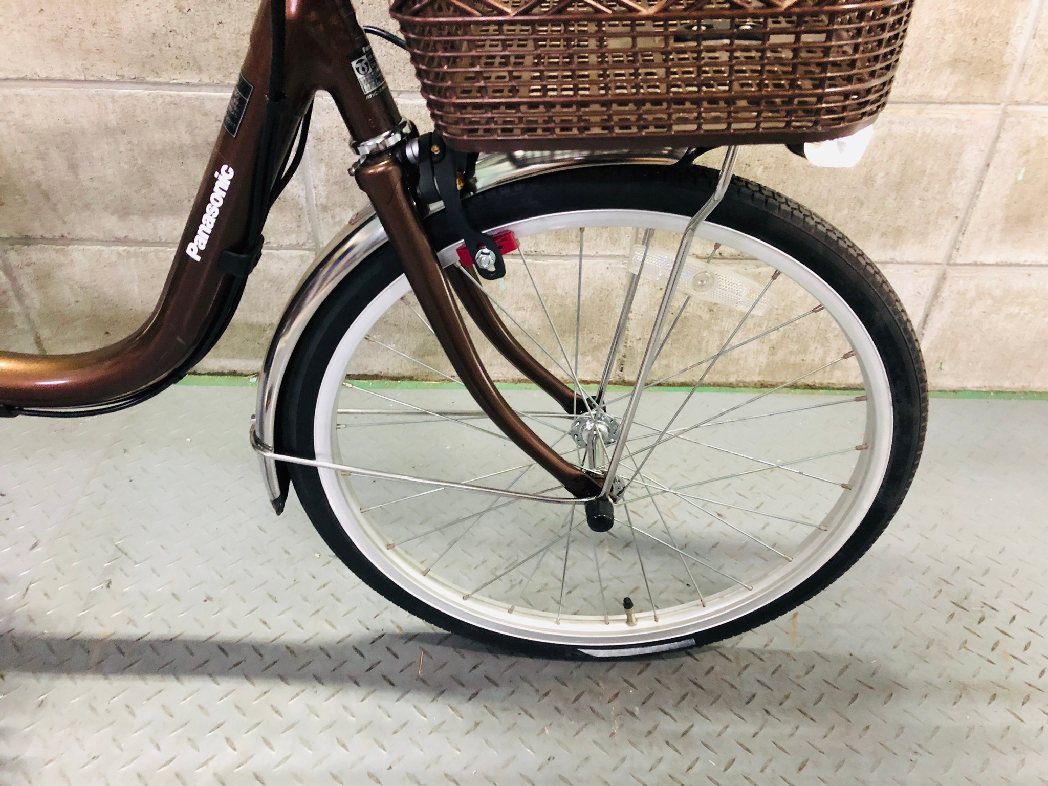 【SOLD OUT】電動自転車 パナソニック VIVI SS 20インチ 3.1Ah 茶色 | 国産・中古の激安電動アシスト自転車を販売