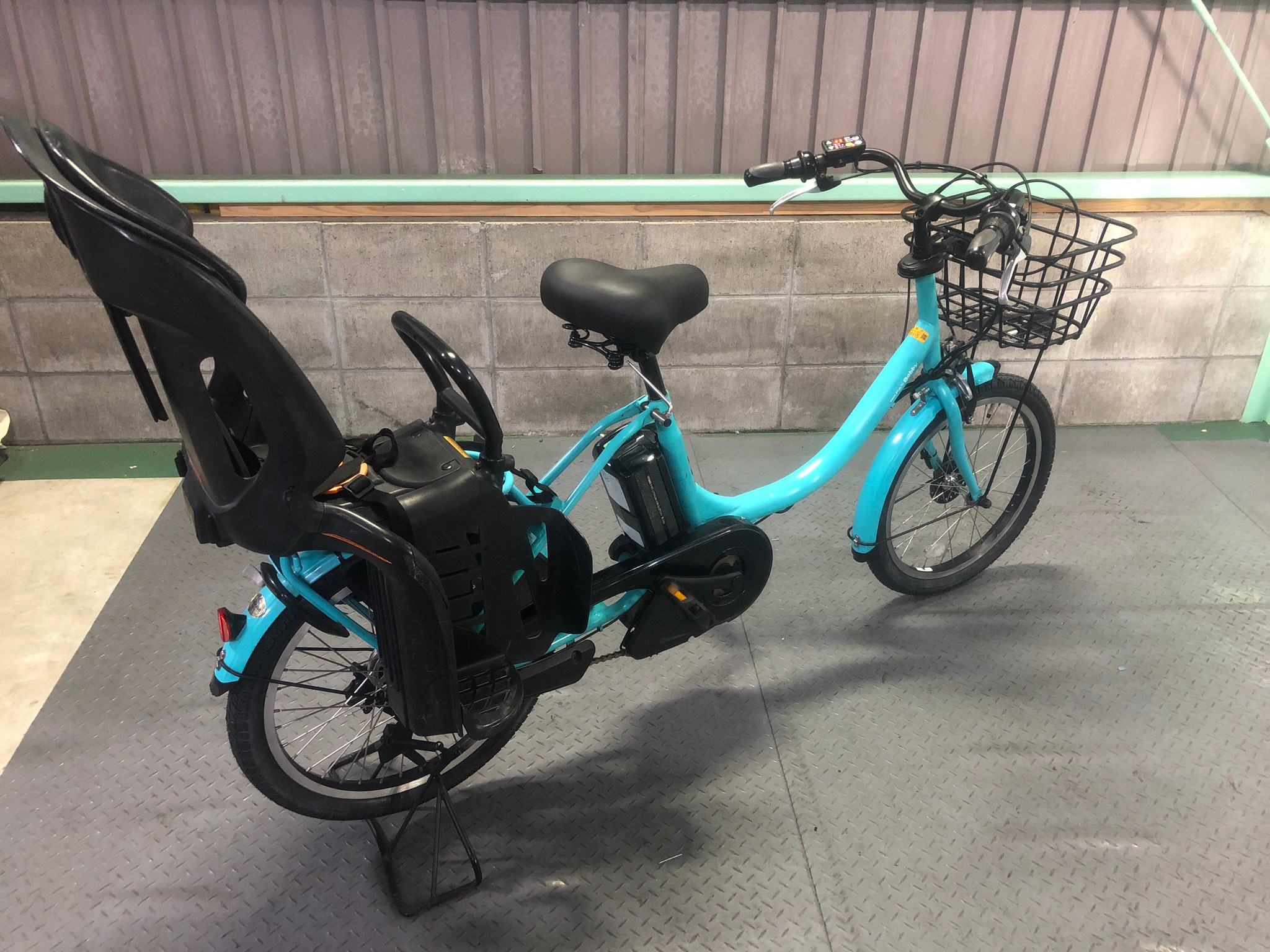 【SOLD OUT】電動自転車 ヤマハ PAS Babby 20インチ 8.7Ah 子供乗せ ターコイズブルー | 国産・中古の激安電動