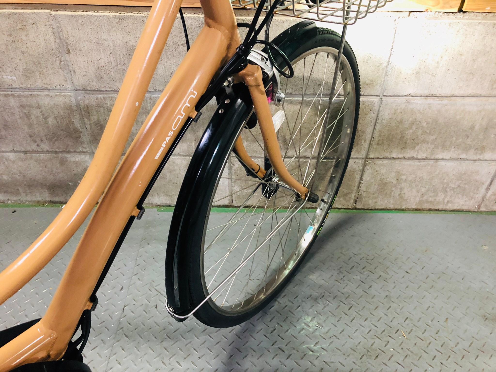 【SOLD OUT】電動自転車 ヤマハ PAS ami 26インチ 8.7Ah ベージュ 国産・中古の激安電動