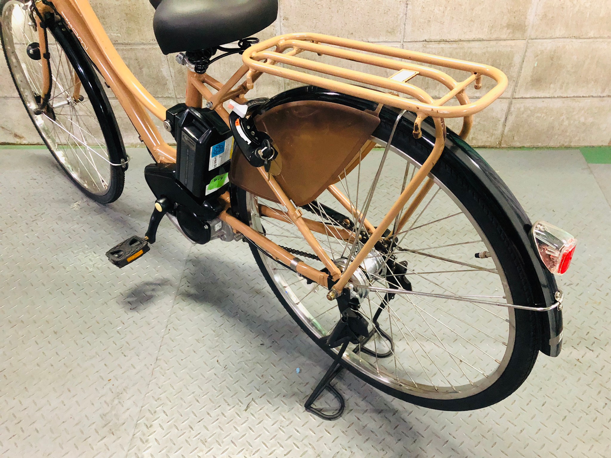 電動自転車 ヤマハ PAS ami 26インチ 8.7Ah ベージュ | 国産・中古の激安電動アシスト自転車を販売MIZO COOL（ミゾクール）