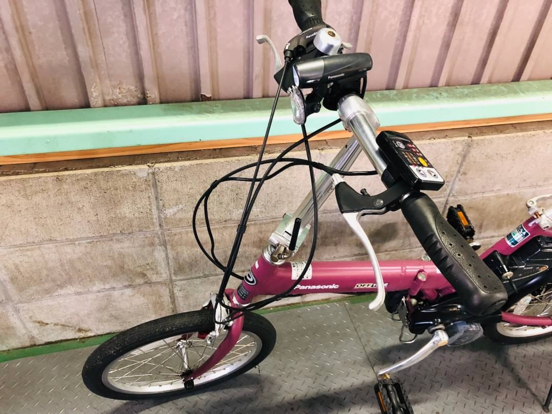 SOLD OUT】電動自転車 パナソニック オフタイム 折りたたみ 18×20 インチ ５Ah | 国産・中古の激安電動アシスト自転車を販売MIZO  COOL（ミゾクール）