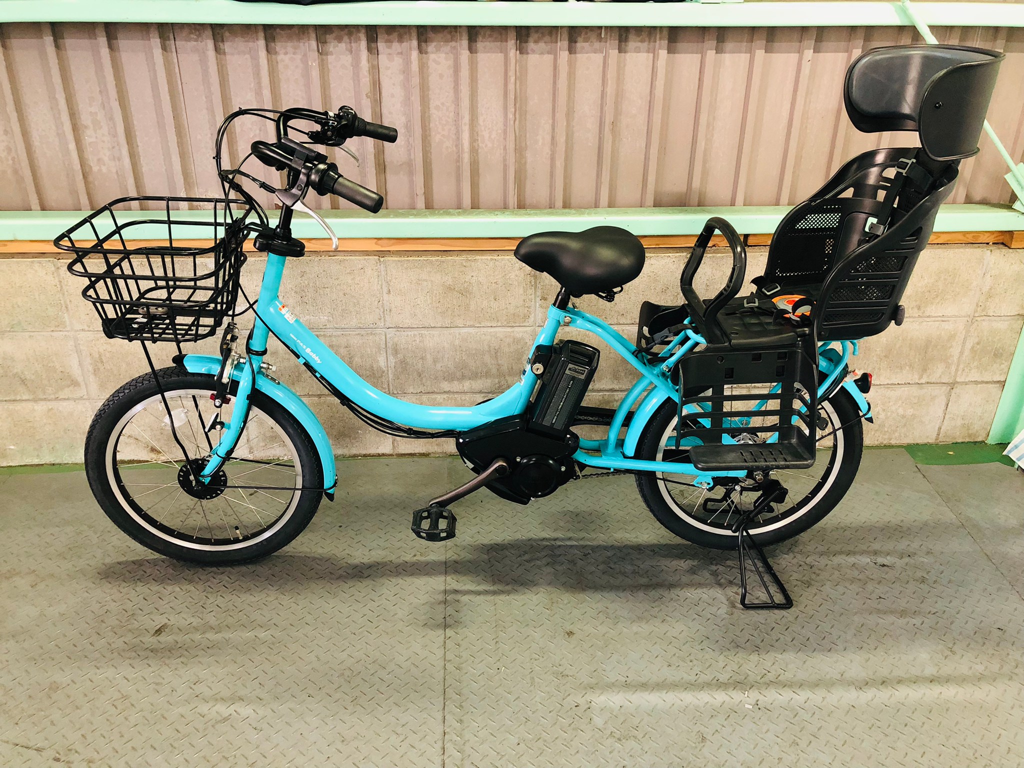 激安通販の 【中古】電動自転車 子供乗せ. 20インチ Babby PAS YAMAHA 