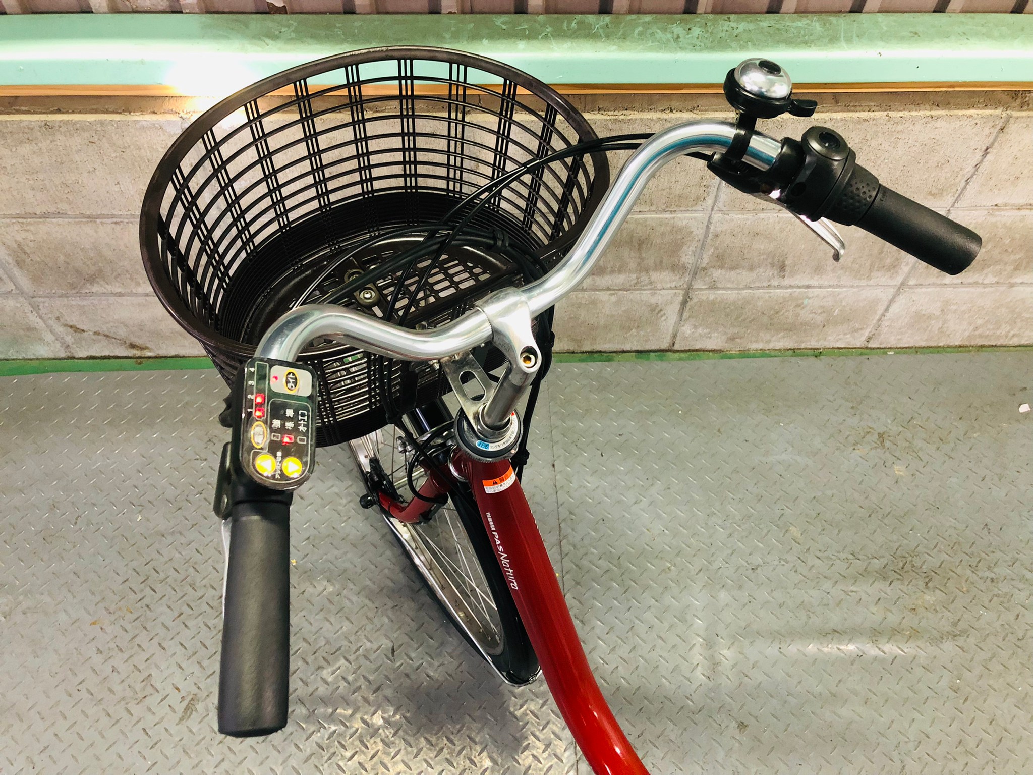 電動自転車 ヤマハ PAS 水色 24インチ おまけバッテリー-